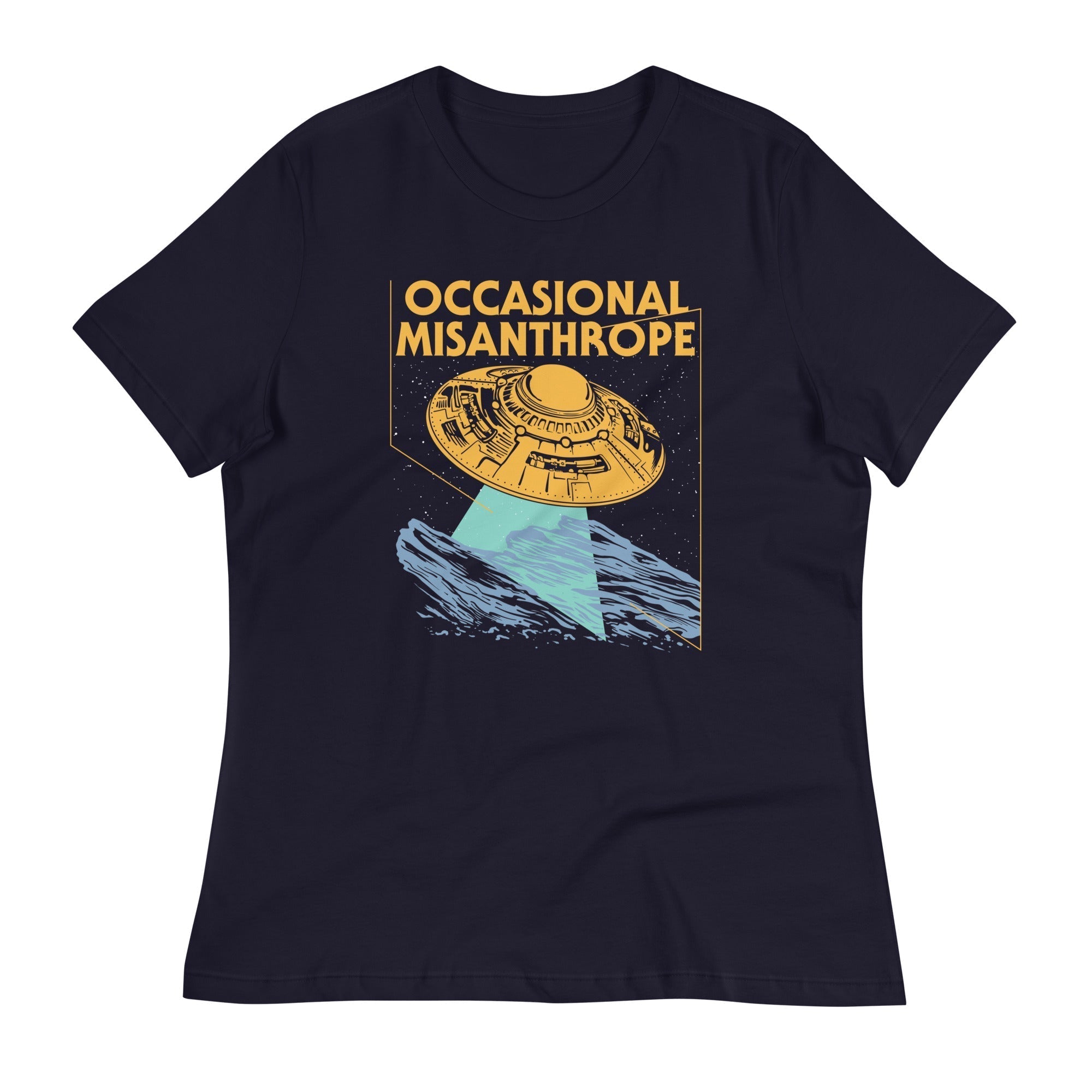 Occasional Misanthrope Women's Signature Tee Hoodie, Sweatshirt | CoreVibeTees.com (Image 2)