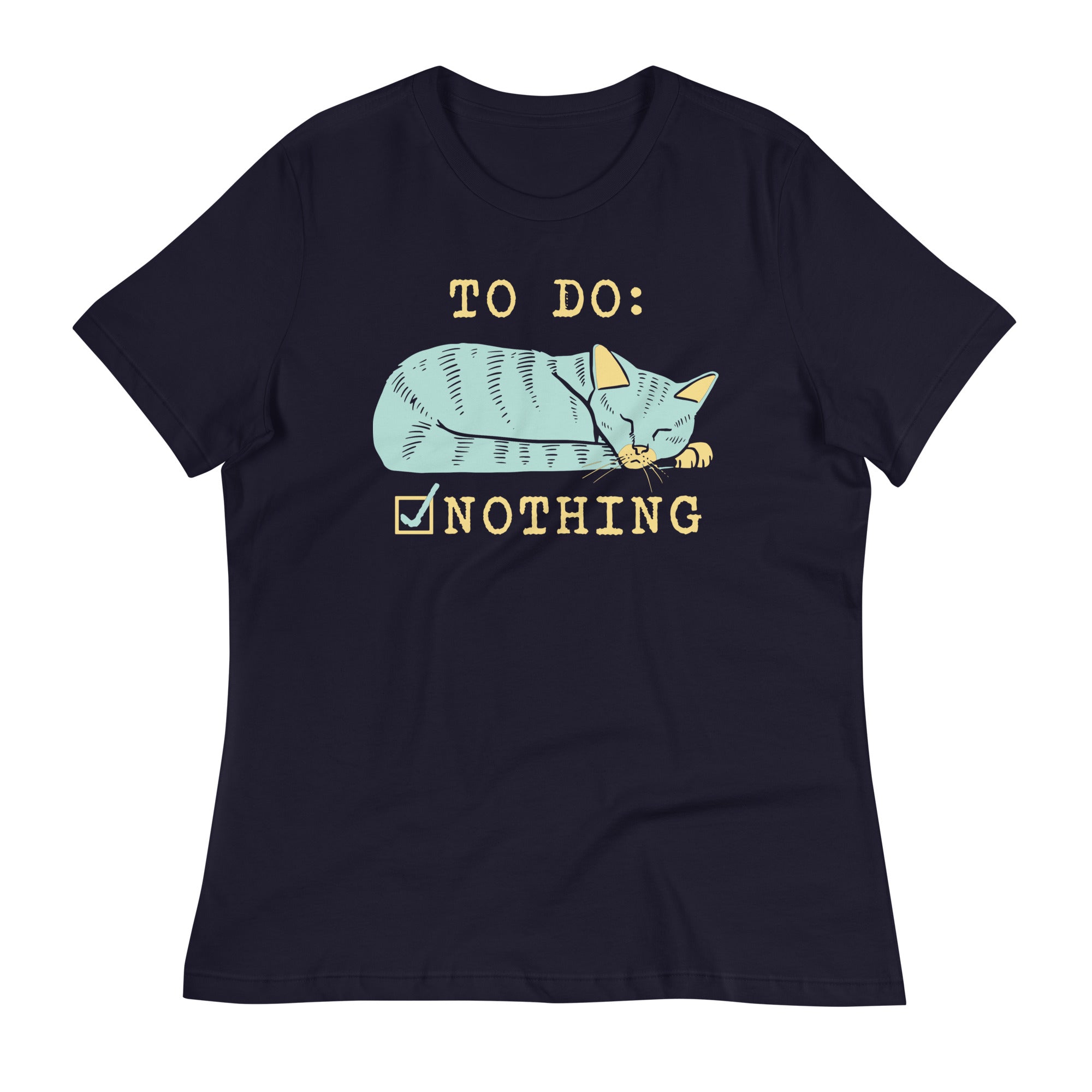 To Do: Nothing Women's Signature Tee Hoodie, Sweatshirt | CoreVibeTees.com (Image 2)