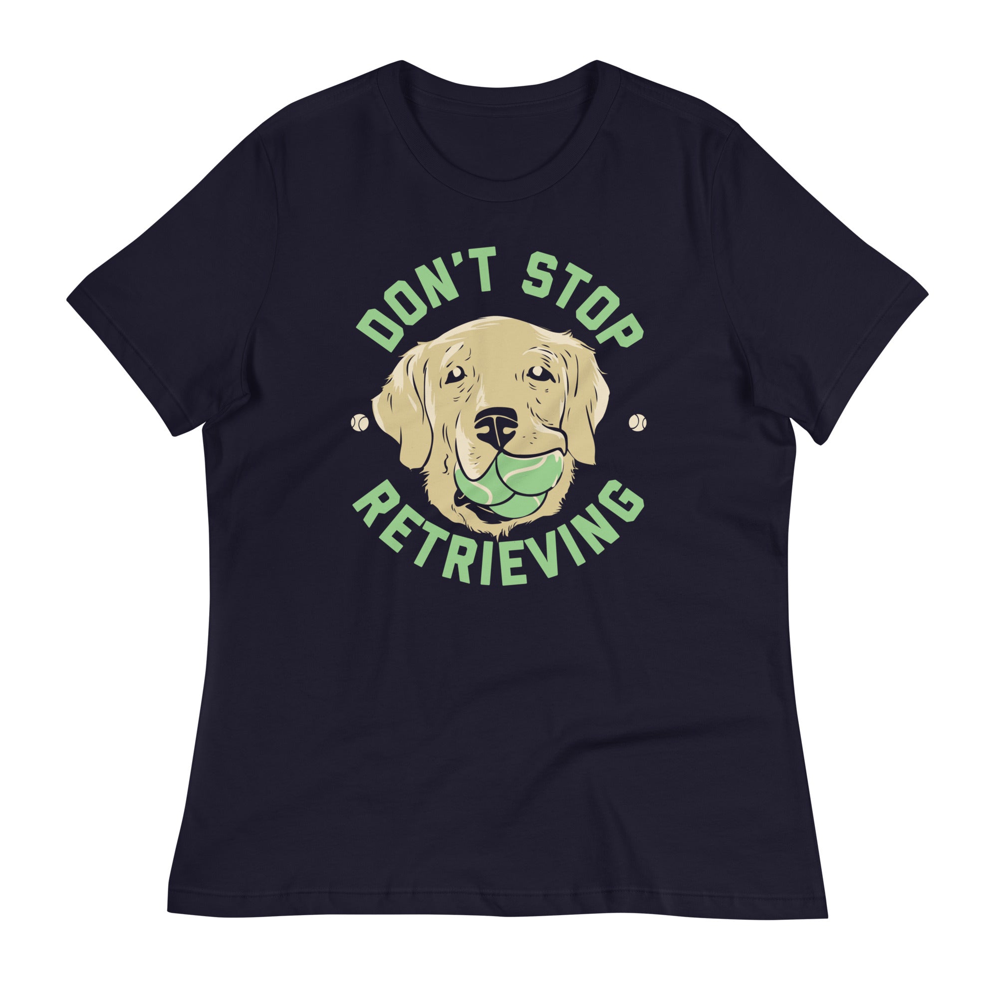 Don't Stop Retrieving Women's Signature Tee Hoodie, Sweatshirt | CoreVibeTees.com (Image 2)
