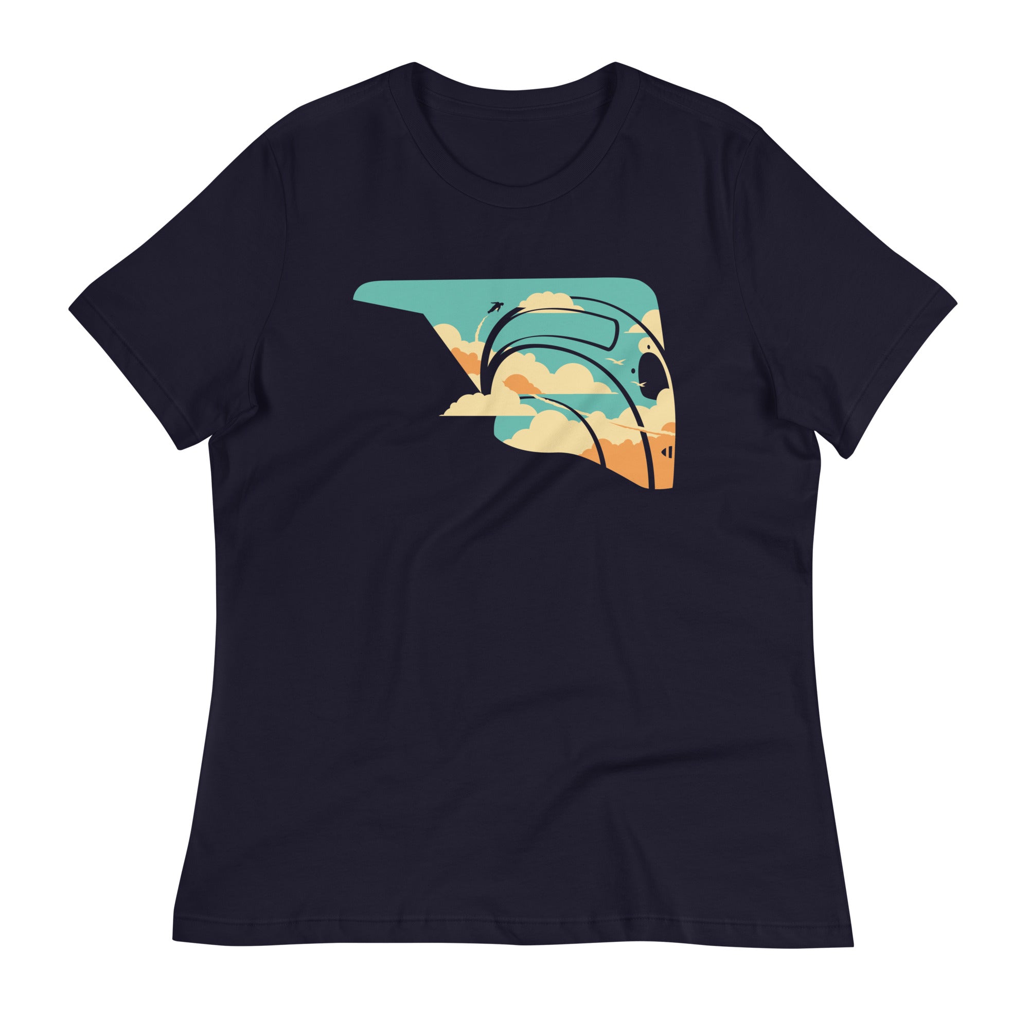 Sky Rocket Women's Signature Tee Hoodie, Sweatshirt | CoreVibeTees.com (Image 2)