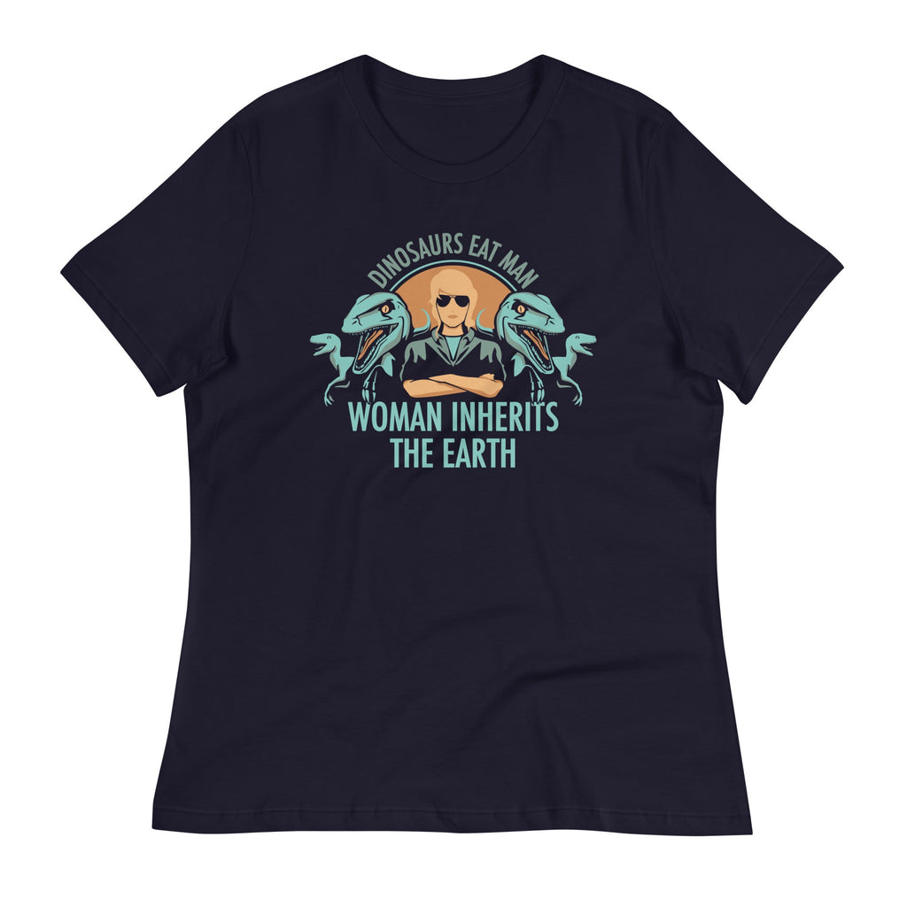 Woman Inherits The Earth Women's Signature Tee Hoodie, Sweatshirt | CoreVibeTees.com (Image 1)