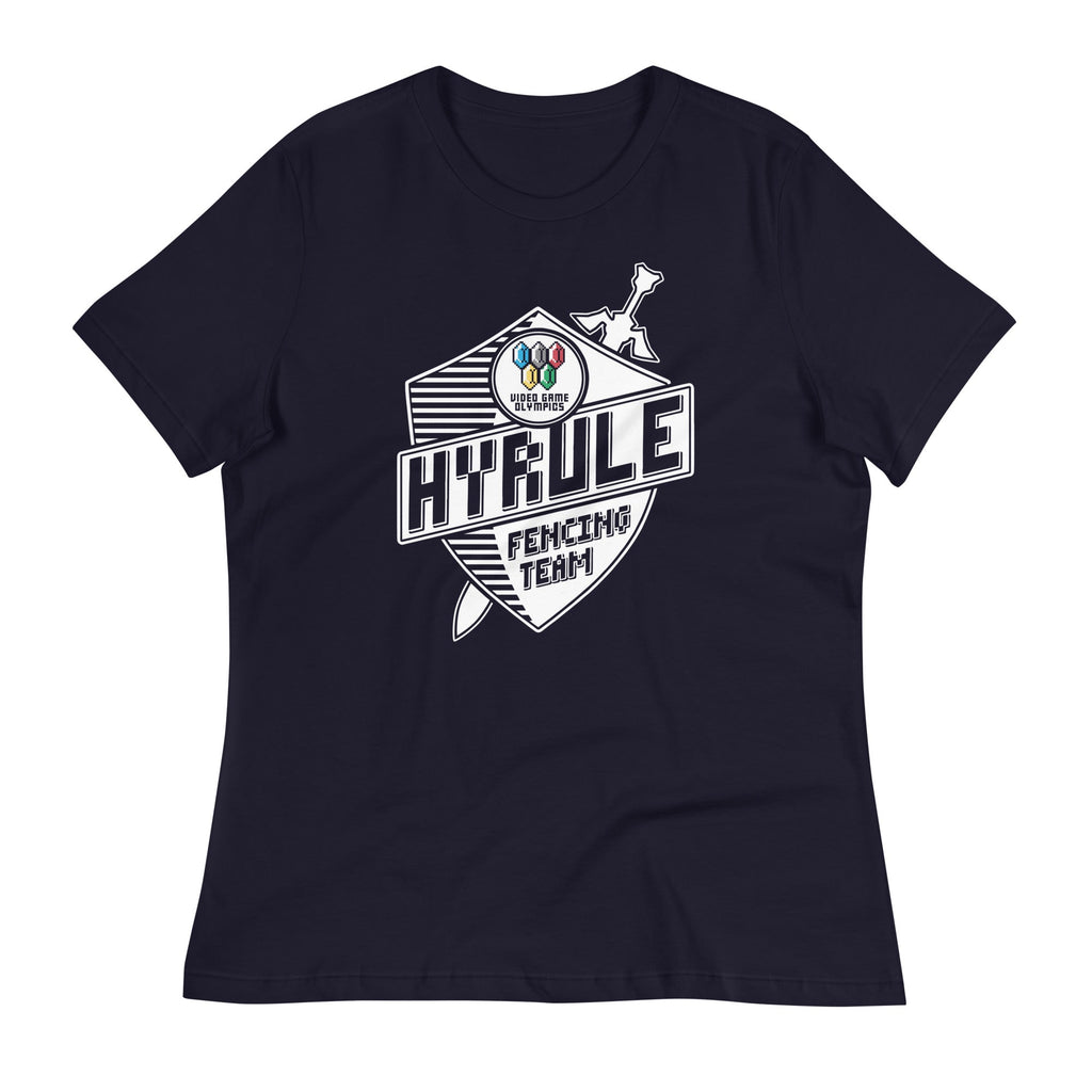Hyrule Fencing Team Women's Signature Tee Hoodie, Sweatshirt | CoreVibeTees.com (Image 2)