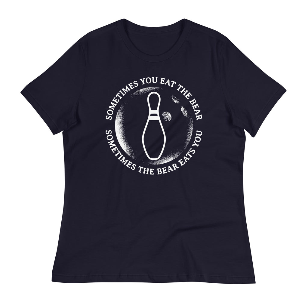 Sometimes You Eat The Bear Women's Signature Tee Hoodie, Sweatshirt | CoreVibeTees.com (Image 2)