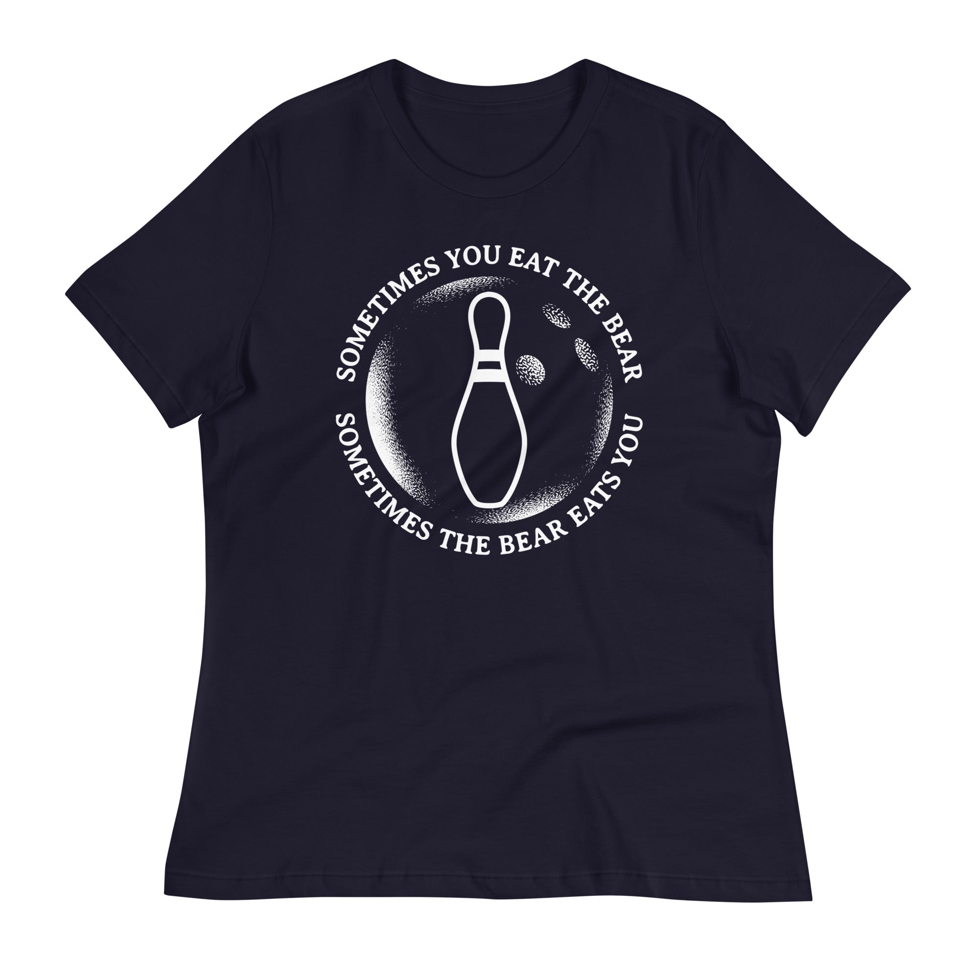 Sometimes You Eat The Bear Women's Signature Tee Hoodie, Sweatshirt | CoreVibeTees.com (Image 2)
