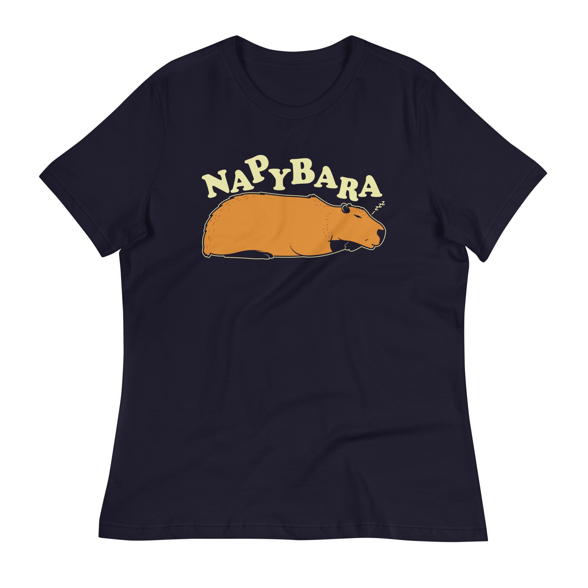 Napybara Women's Signature Tee Hoodie, Sweatshirt | CoreVibeTees.com (Image 1)