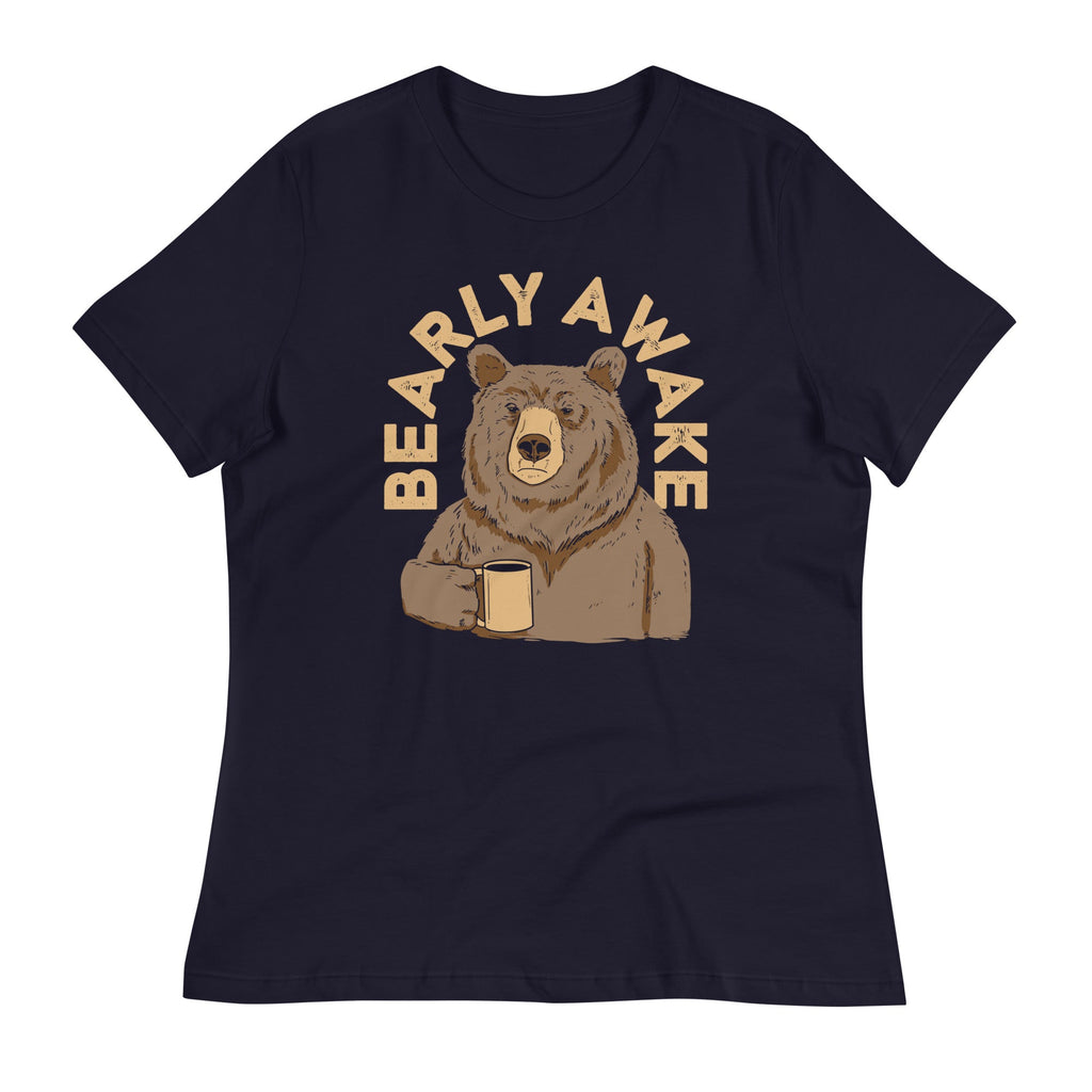 Bearly Awake Women's Signature Tee Hoodie, Sweatshirt | CoreVibeTees.com (Image 2)