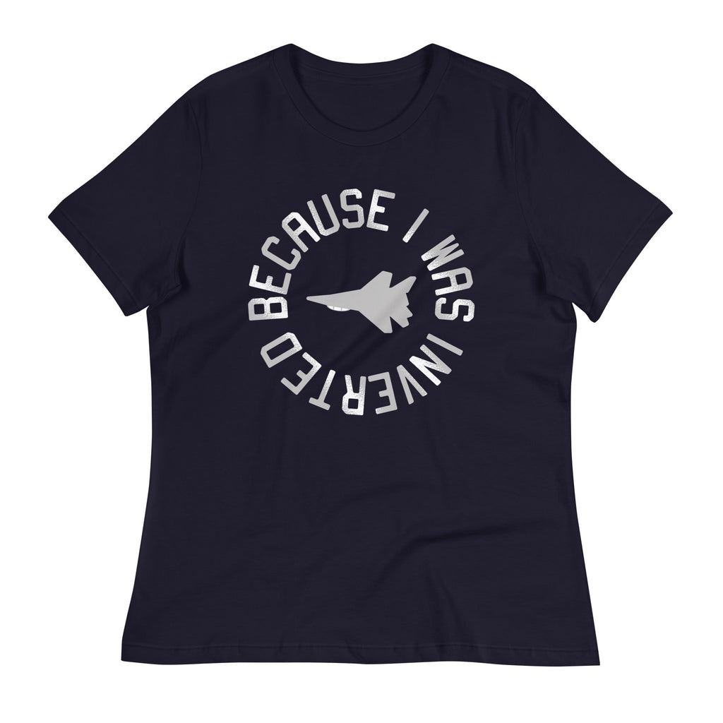 Because I Was Inverted Women's Signature Tee Hoodie, Sweatshirt | CoreVibeTees.com (Image 1)