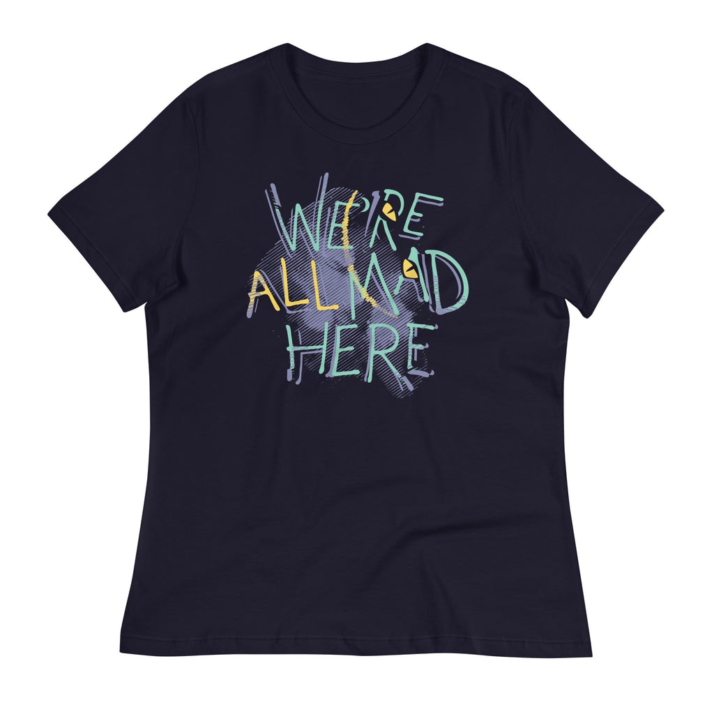 We're All Mad Here Women's Signature Tee Hoodie, Sweatshirt | CoreVibeTees.com (Image 1)