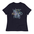 We're All Mad Here Women's Signature Tee Hoodie, Sweatshirt | CoreVibeTees.com (Image 1)