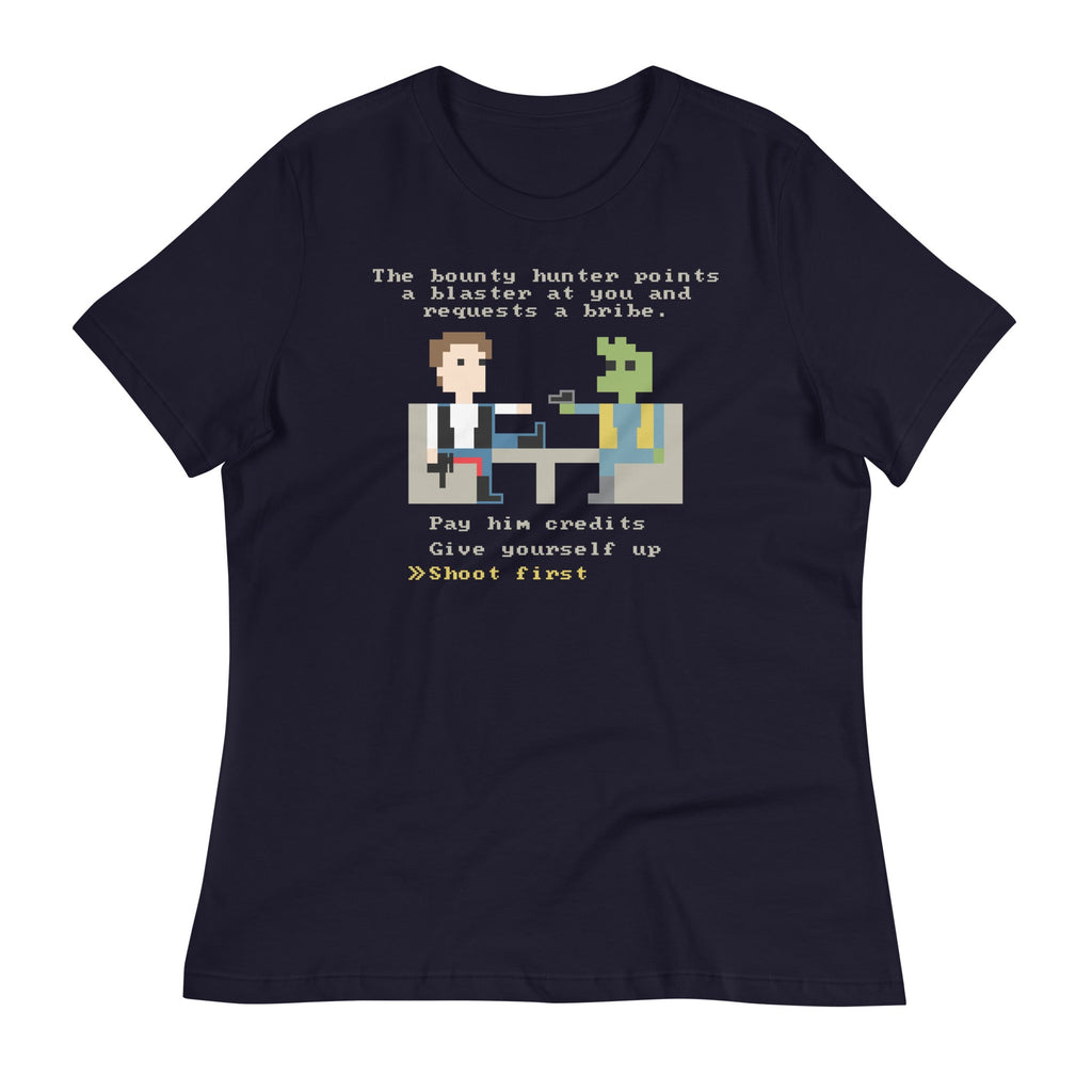 The Bounty Hunter Women's Signature Tee Hoodie, Sweatshirt | CoreVibeTees.com (Image 2)