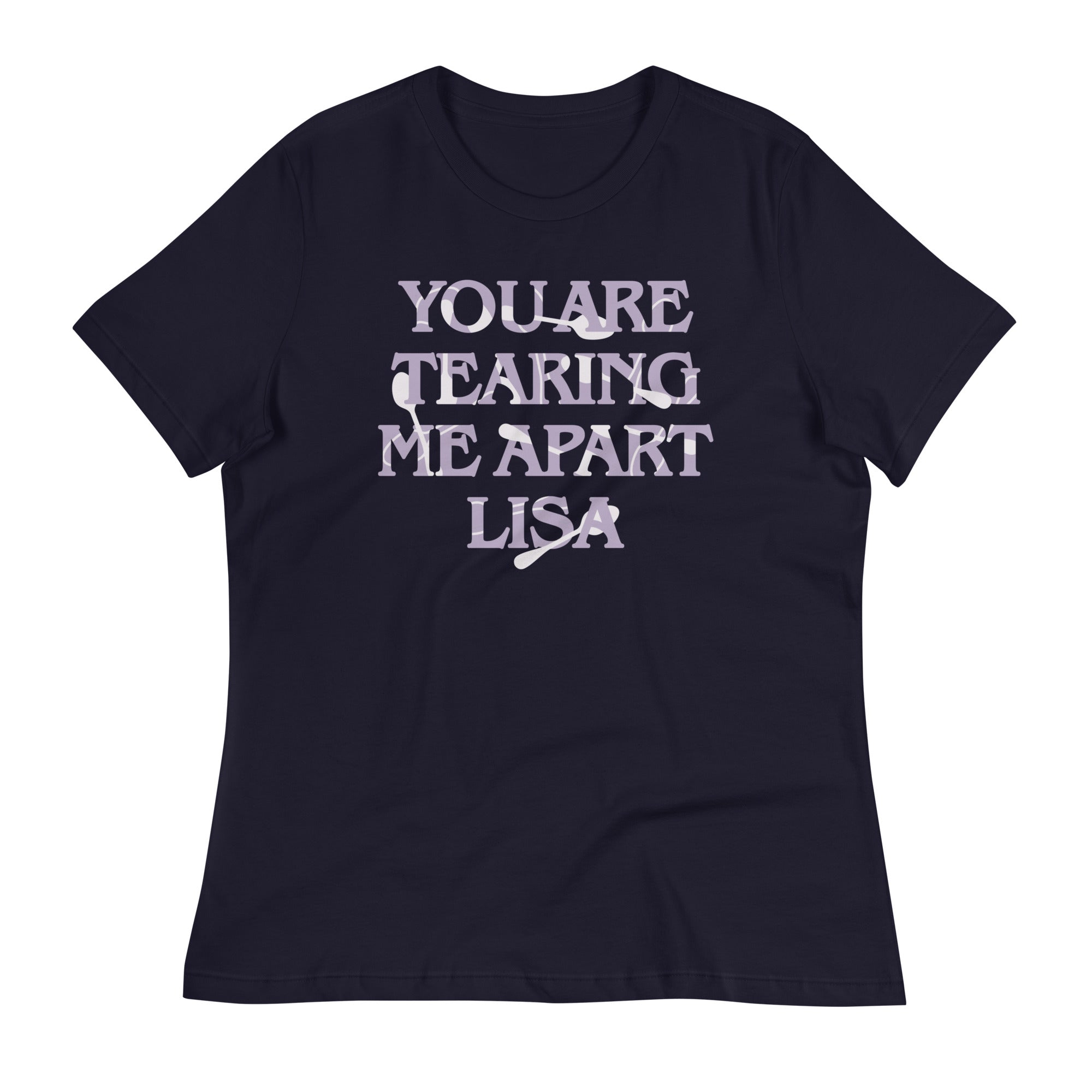 You Are Tearing Me Apart Lisa Women's Signature Tee Hoodie, Sweatshirt | CoreVibeTees.com (Image 2)