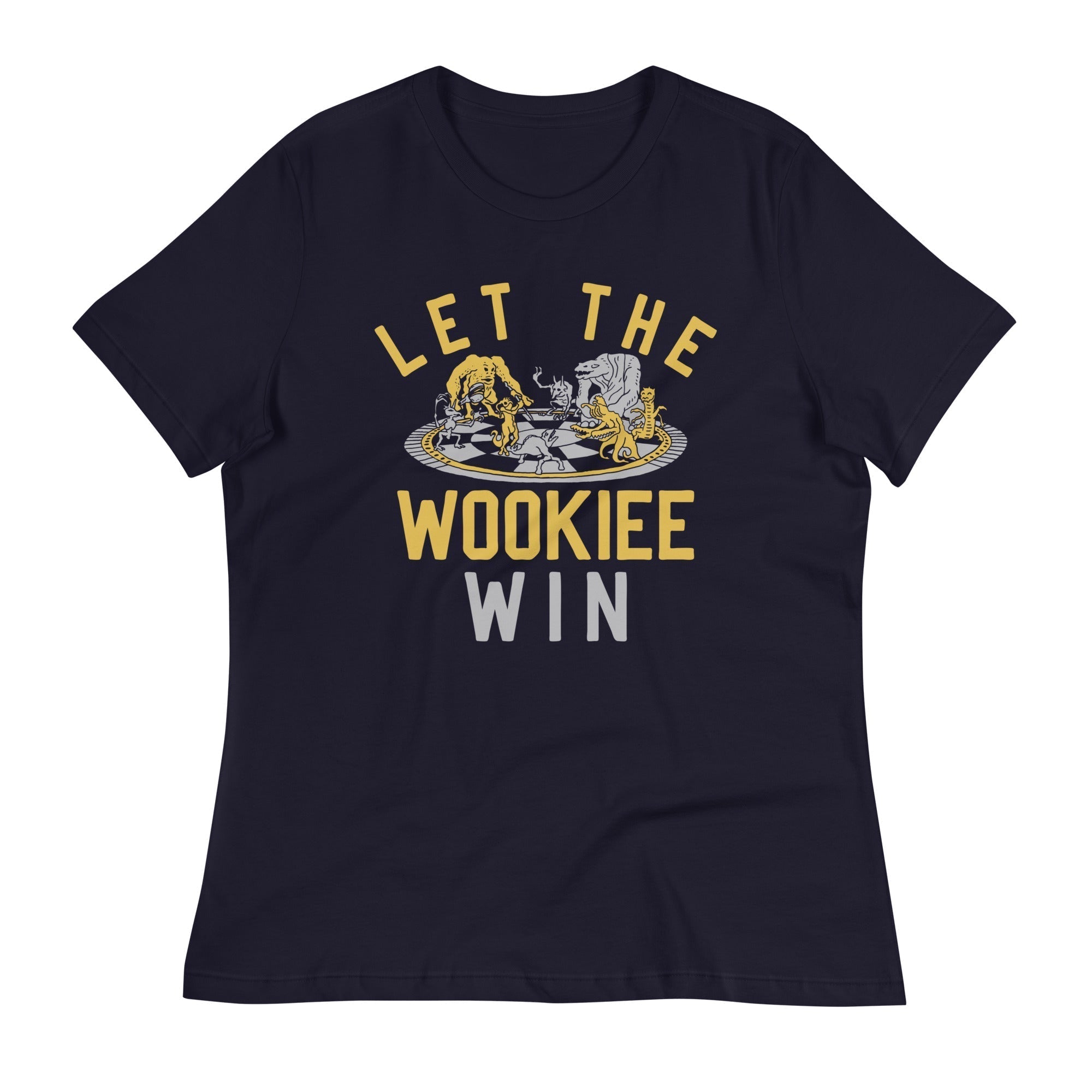 Let The Wookiee Win Women's Signature Tee Hoodie, Sweatshirt | CoreVibeTees.com (Image 2)