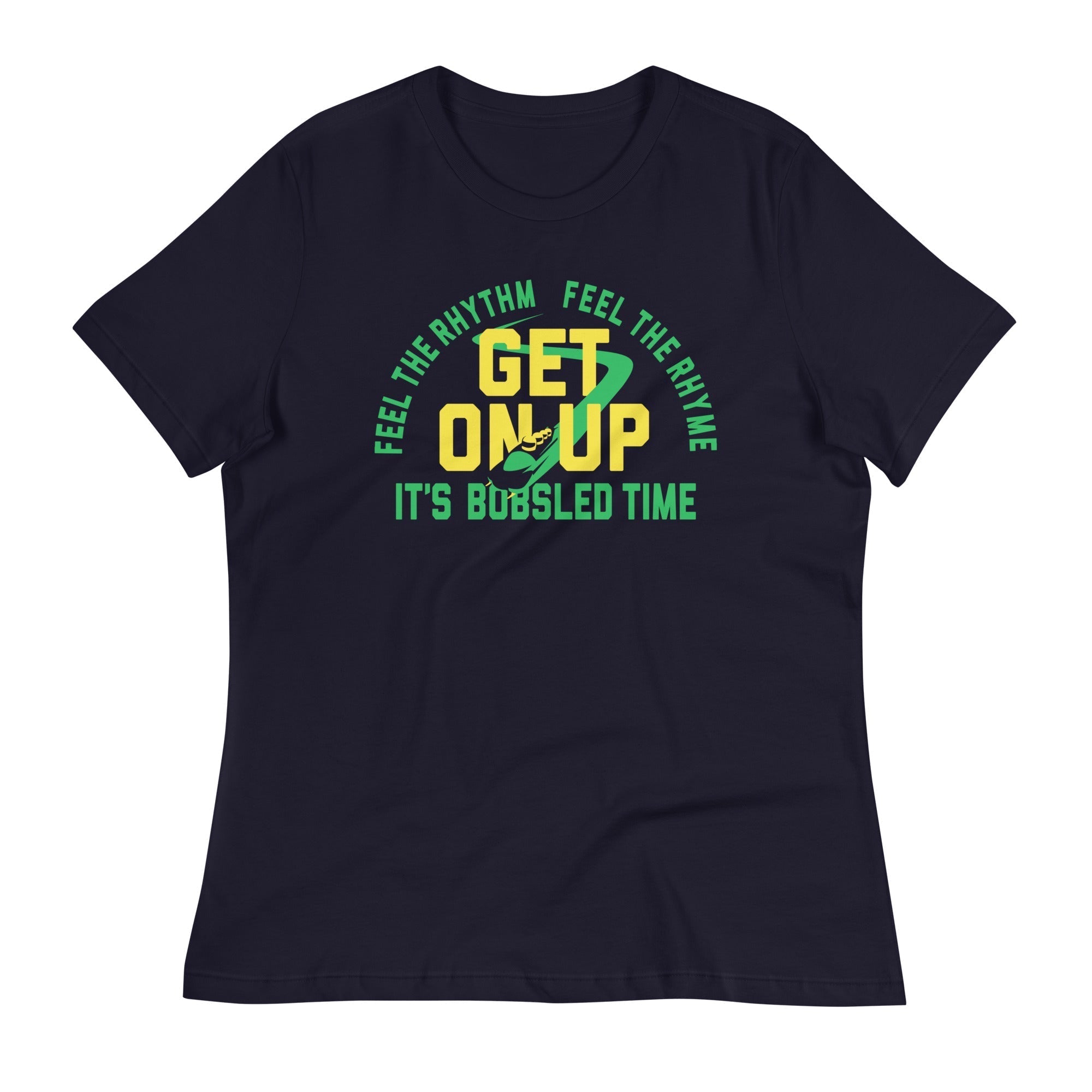 It's Bobsled Time Women's Signature Tee Hoodie, Sweatshirt | CoreVibeTees.com (Image 2)