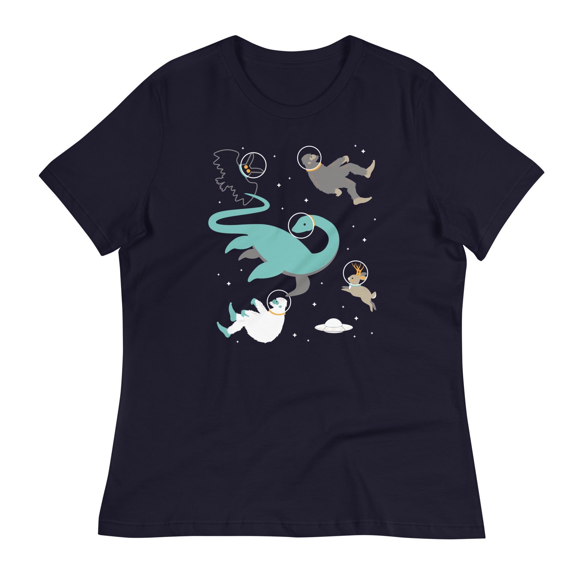 Cryptids In Space Women's Signature Tee Hoodie, Sweatshirt | CoreVibeTees.com (Image 2)