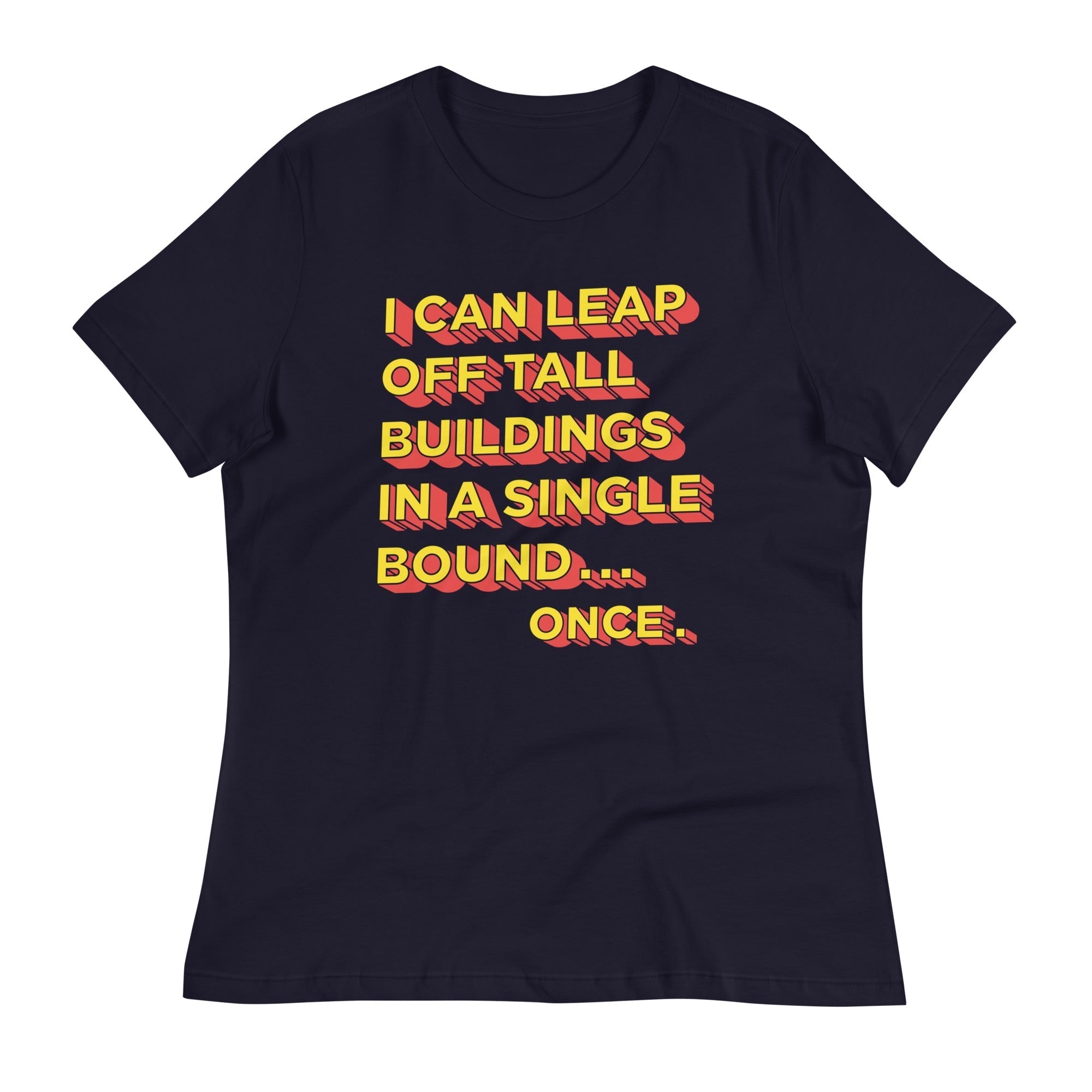 Tall Buildings In A Single Bound Women's Signature Tee Hoodie, Sweatshirt | CoreVibeTees.com (Image 1)