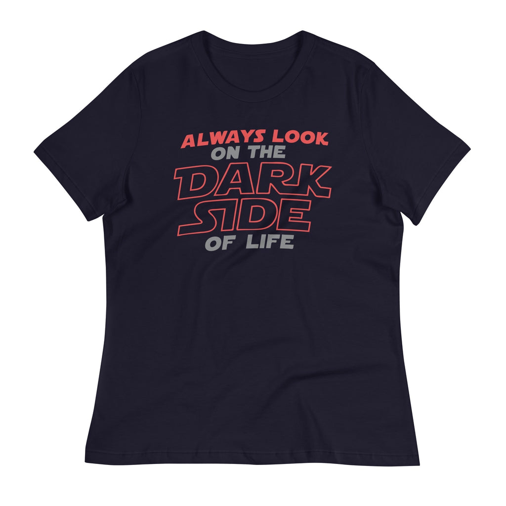 Always Look On The Dark Side Of Life Women's Signature Tee Hoodie, Sweatshirt | CoreVibeTees.com (Image 2)