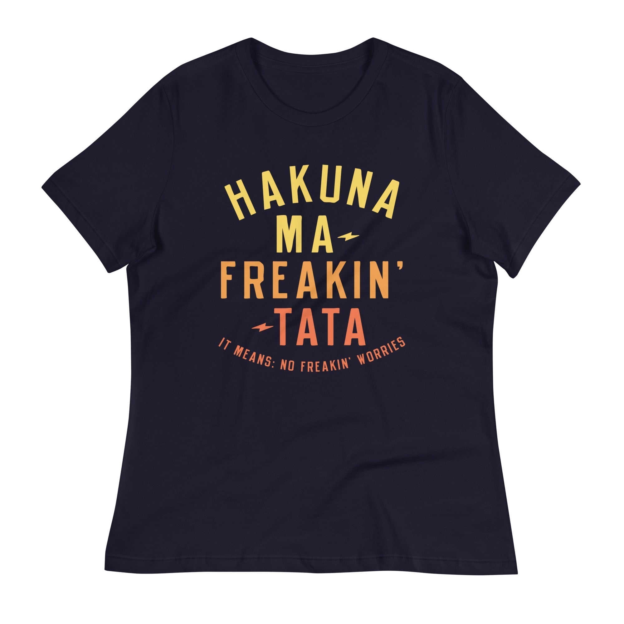 Hakuna Ma-Freakin-Tata Women's Signature Tee Hoodie, Sweatshirt | CoreVibeTees.com (Image 2)