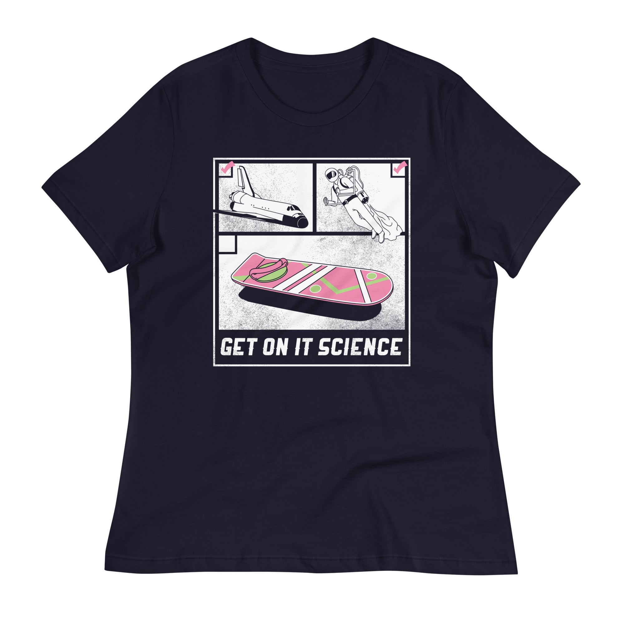 Get On It Science Women's Signature Tee Hoodie, Sweatshirt | CoreVibeTees.com (Image 1)