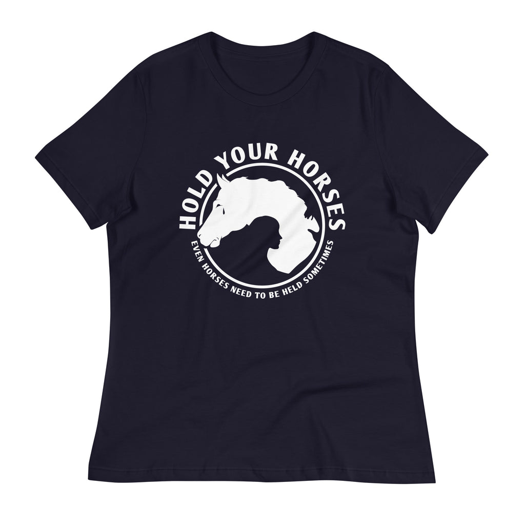 Hold Your Horses Women's Signature Tee Hoodie, Sweatshirt | CoreVibeTees.com (Image 2)