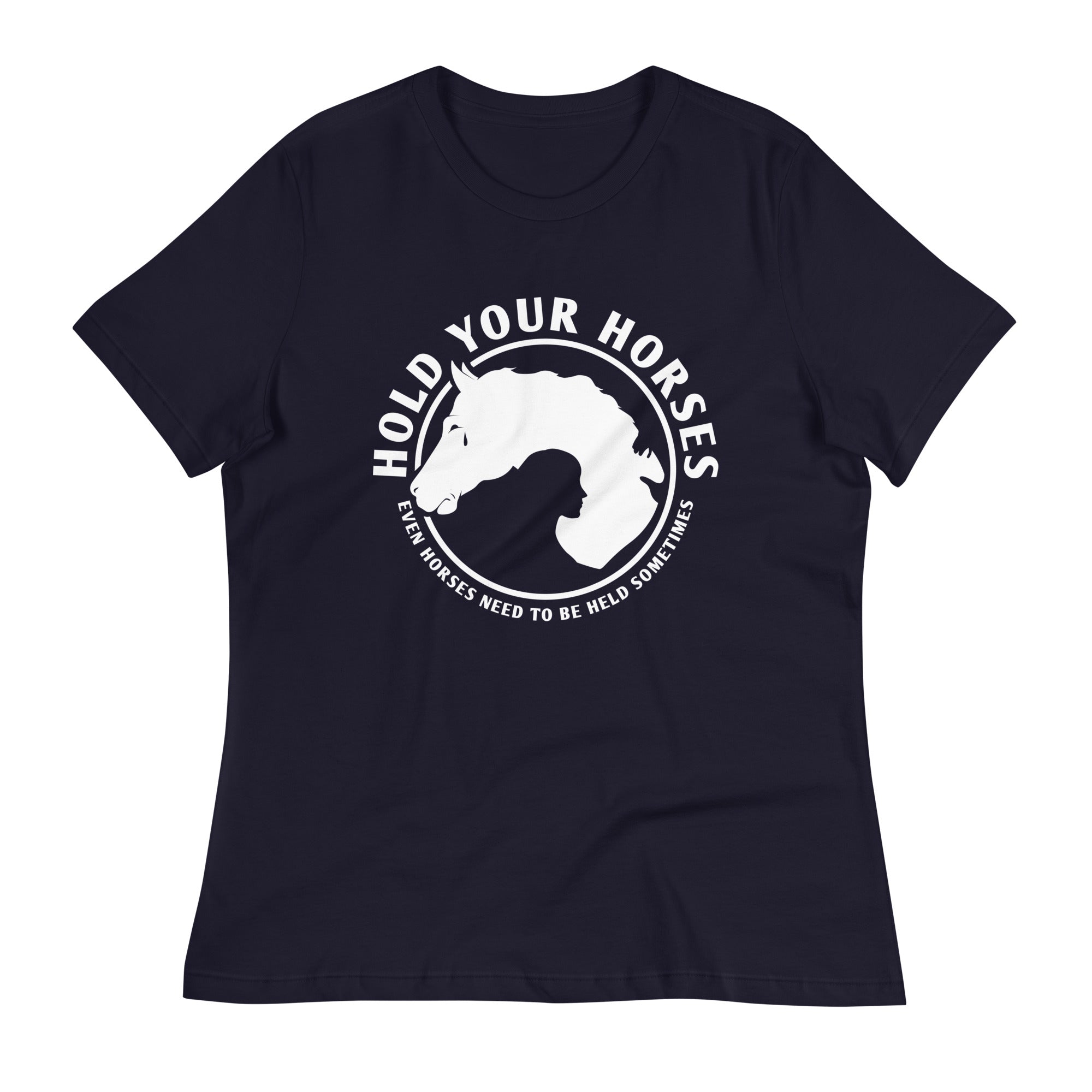 Hold Your Horses Women's Signature Tee Hoodie, Sweatshirt | CoreVibeTees.com (Image 2)