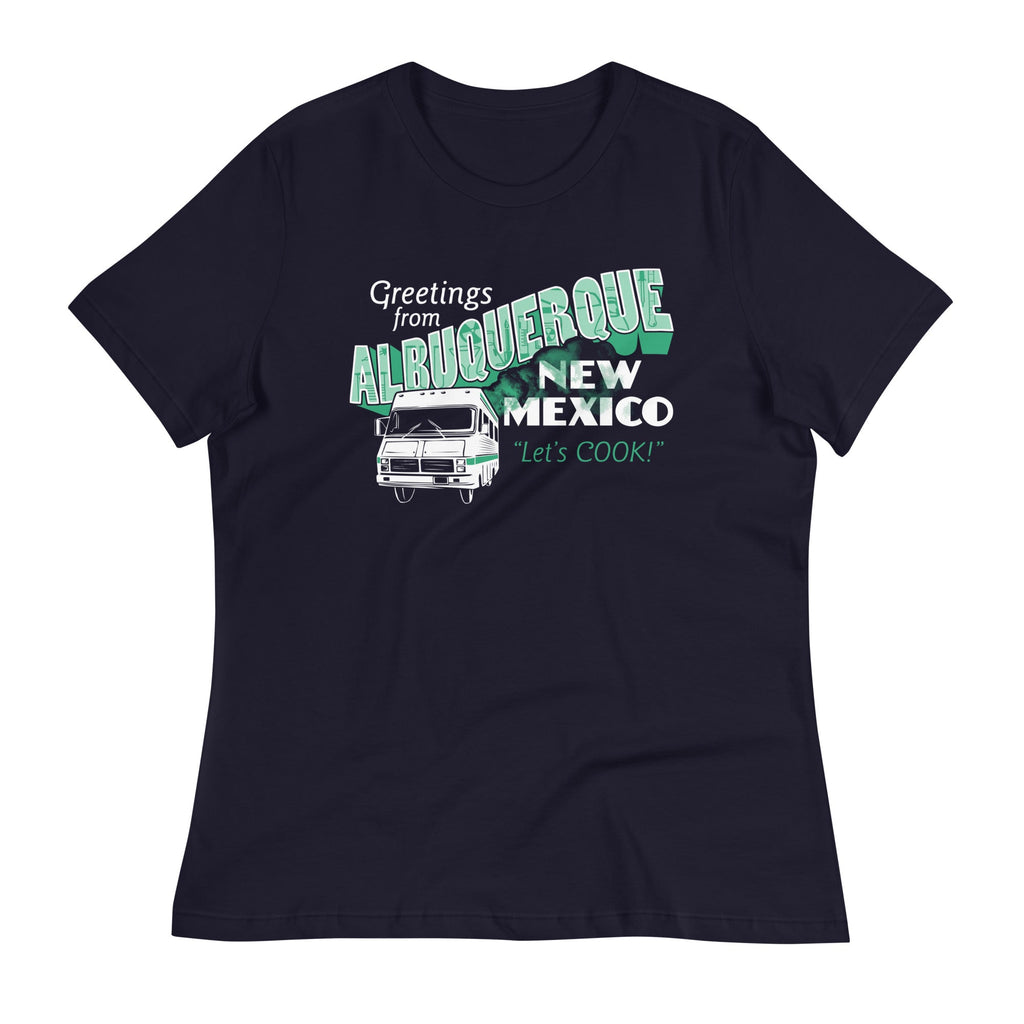 Greetings From Albuquerque Women's Signature Tee Hoodie, Sweatshirt | CoreVibeTees.com (Image 1)