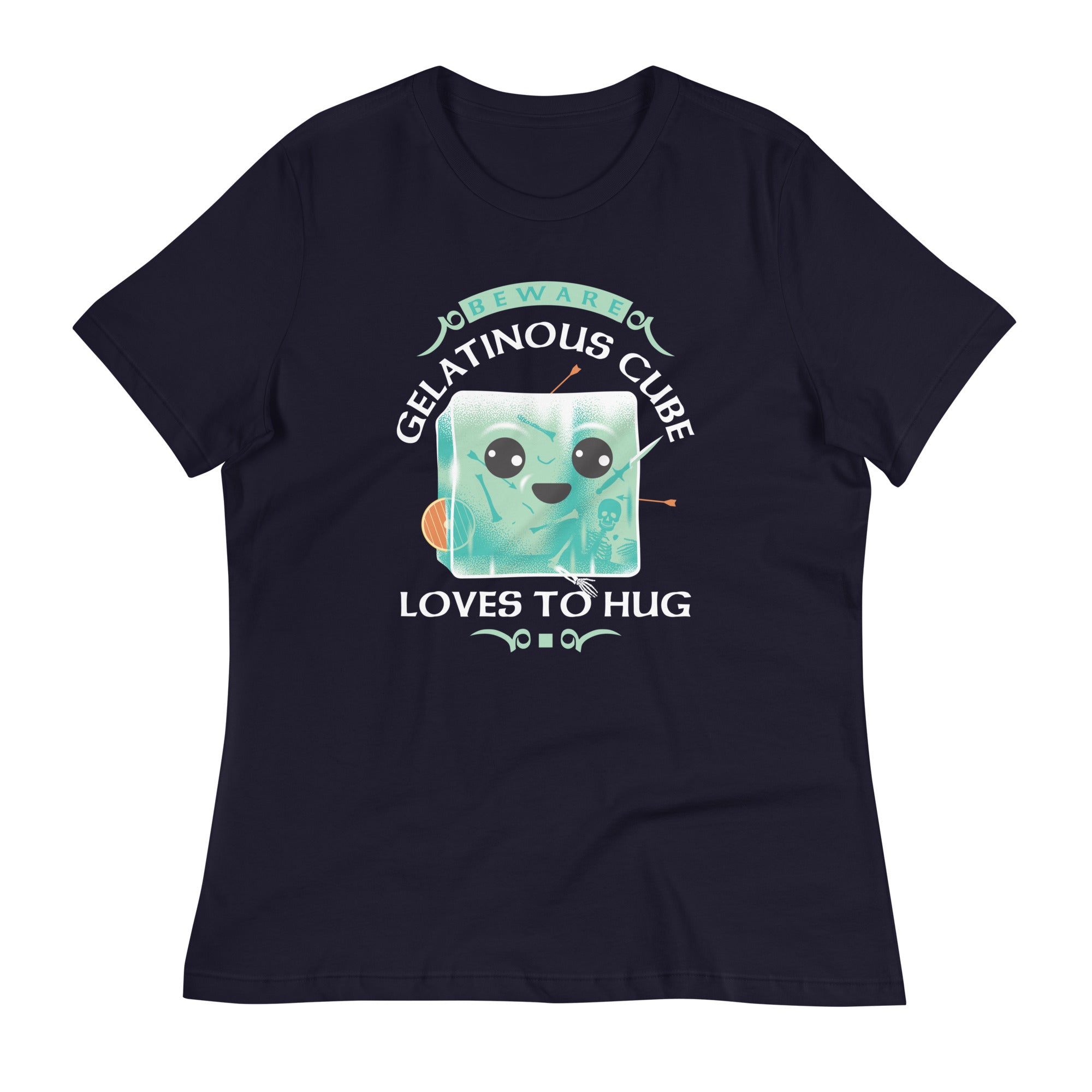 Gelatinous Cube Loves To Hug Women's Signature Tee Hoodie, Sweatshirt | CoreVibeTees.com (Image 1)