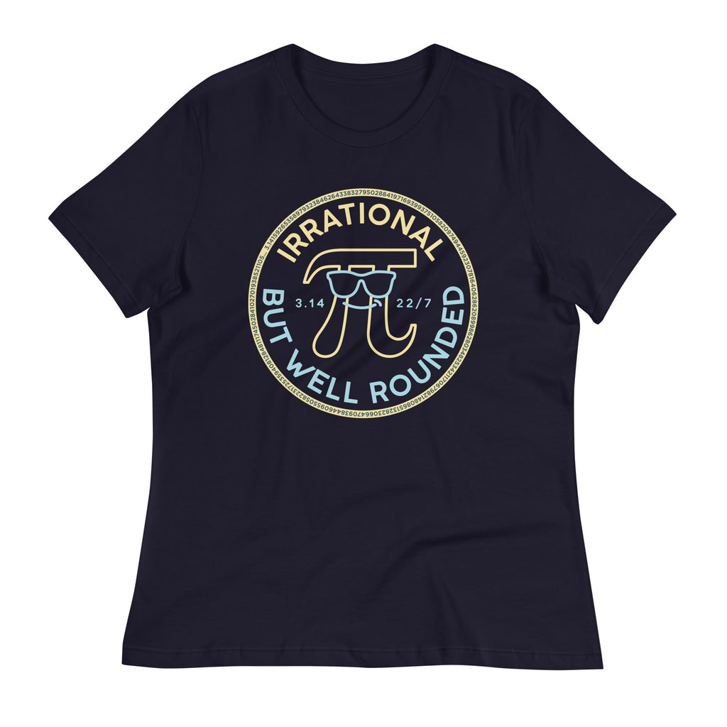 Irrational But Well Rounded Women's Signature Tee Hoodie, Sweatshirt | CoreVibeTees.com (Image 1)