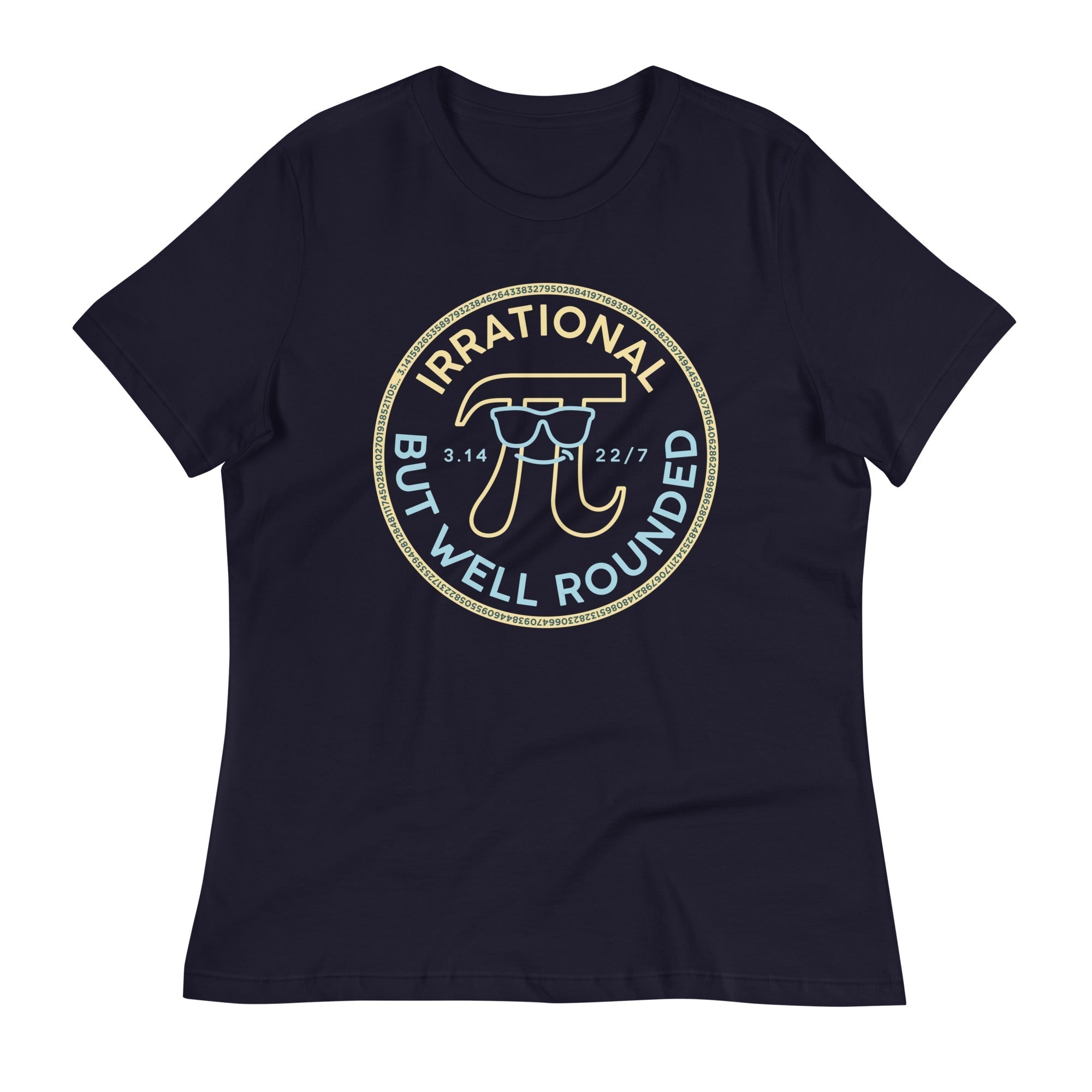 Irrational But Well Rounded Women's Signature Tee Hoodie, Sweatshirt | CoreVibeTees.com (Image 1)
