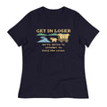 Get In Loser We're Going To Attempt To Ford The River Women's Signature Tee Hoodie, Sweatshirt | CoreVibeTees.com (Image 1)