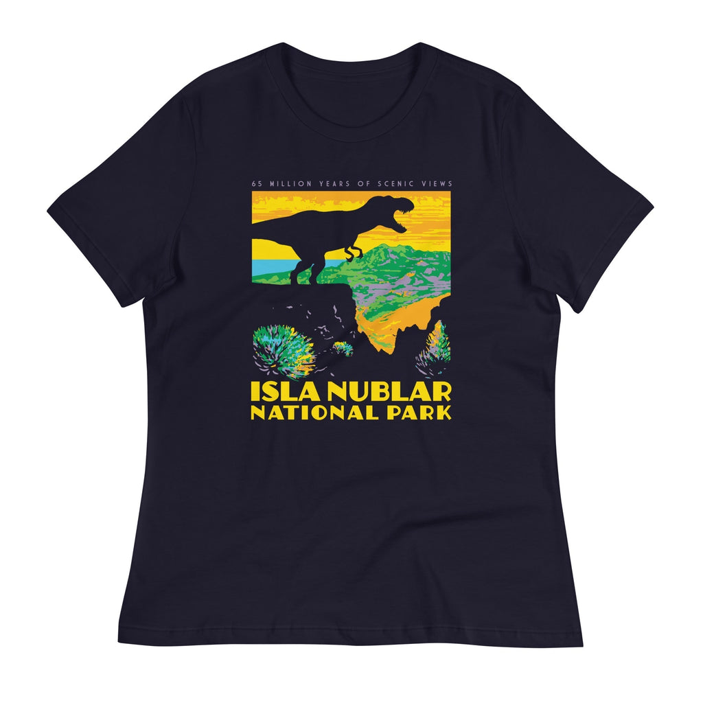Isla Nublar National Park Women's Signature Tee Hoodie, Sweatshirt | CoreVibeTees.com (Image 2)
