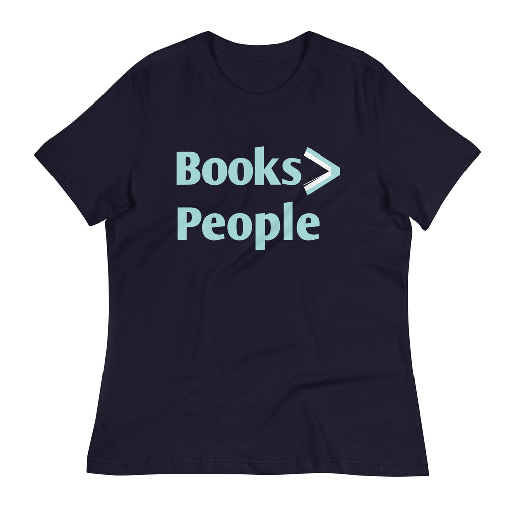 Books>People Women's Signature Tee Hoodie, Sweatshirt | CoreVibeTees.com (Image 1)