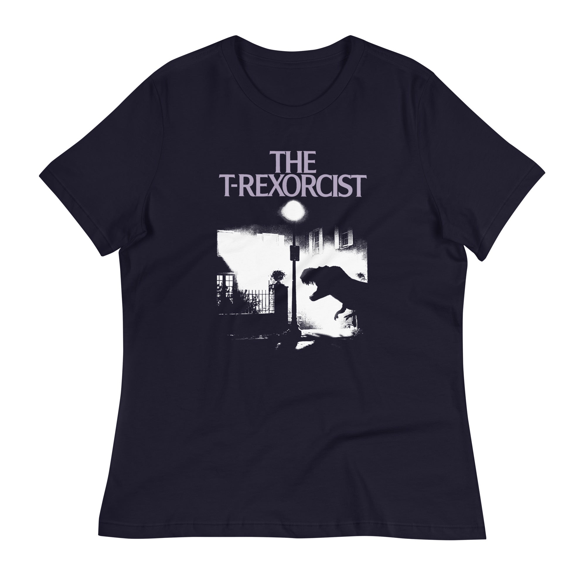 The T-Rexorcist Women's Signature Tee Hoodie, Sweatshirt | CoreVibeTees.com (Image 2)