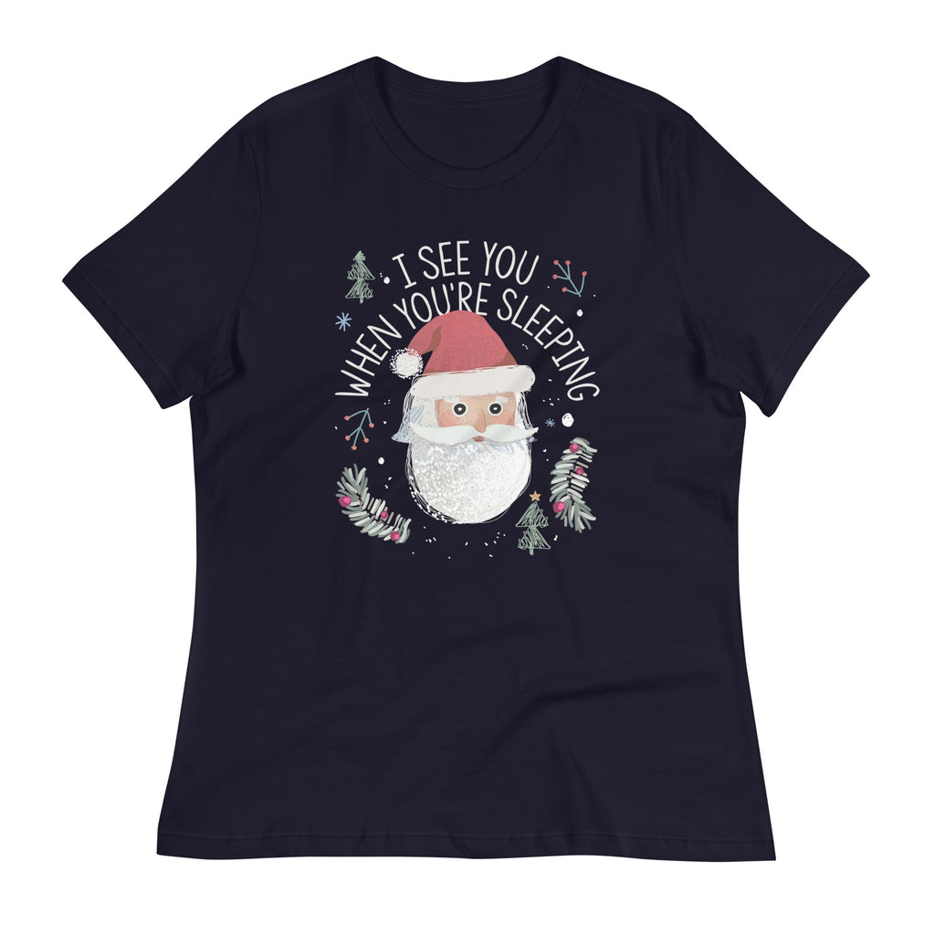 I See You When You're Sleeping Women's Signature Tee Hoodie, Sweatshirt | CoreVibeTees.com (Image 2)