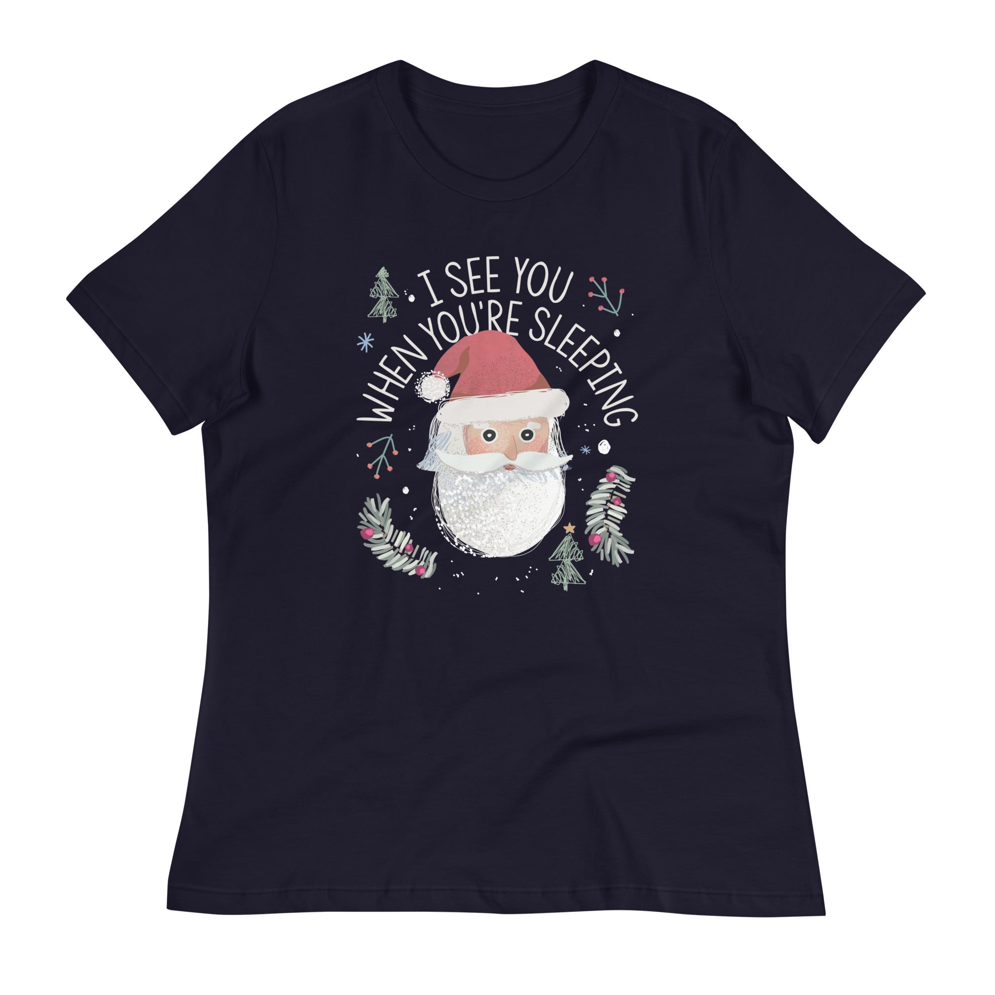 I See You When You're Sleeping Women's Signature Tee Hoodie, Sweatshirt | CoreVibeTees.com (Image 2)