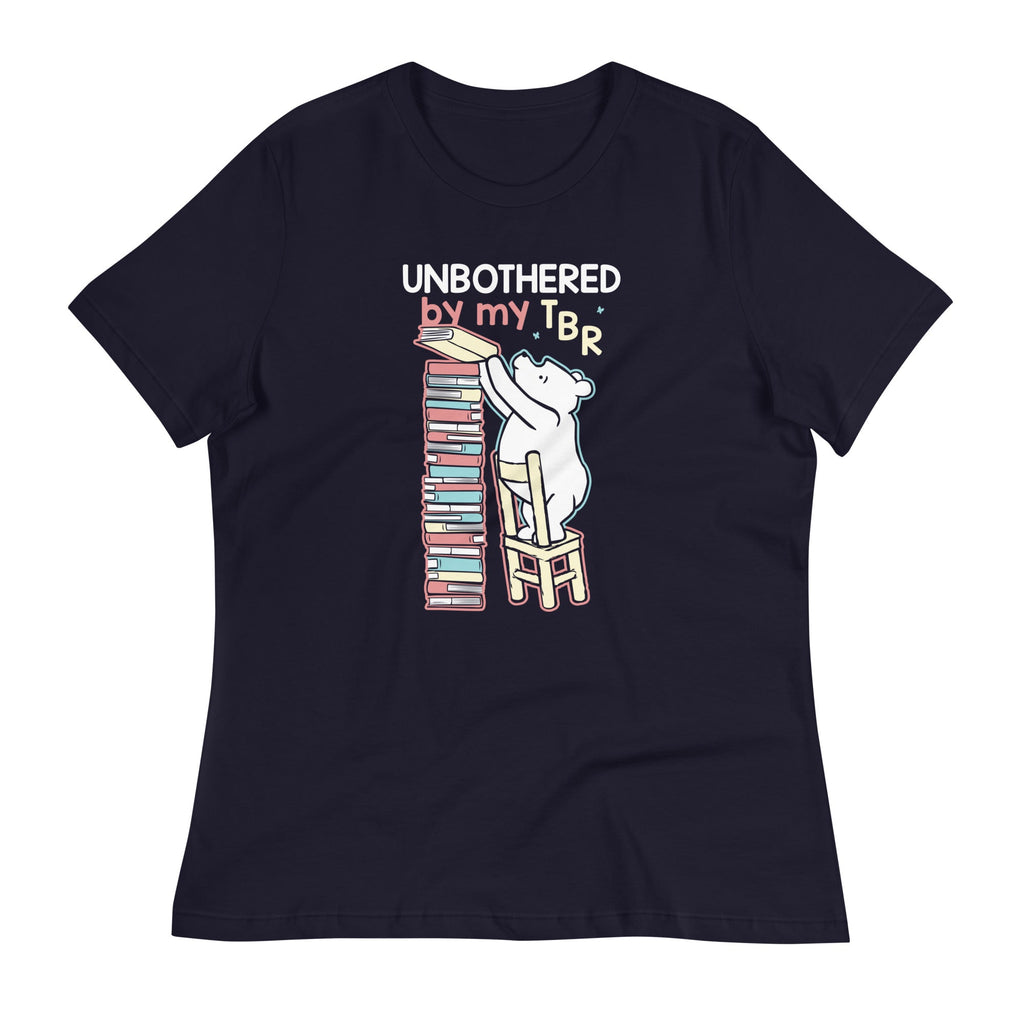 Unbothered By My TBR Women's Signature Tee Hoodie, Sweatshirt | CoreVibeTees.com (Image 2)