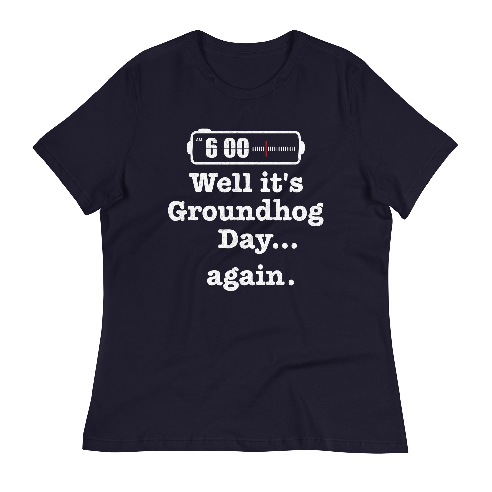 Well It's Groundhog Day Again Women's Signature Tee Hoodie, Sweatshirt | CoreVibeTees.com (Image 2)
