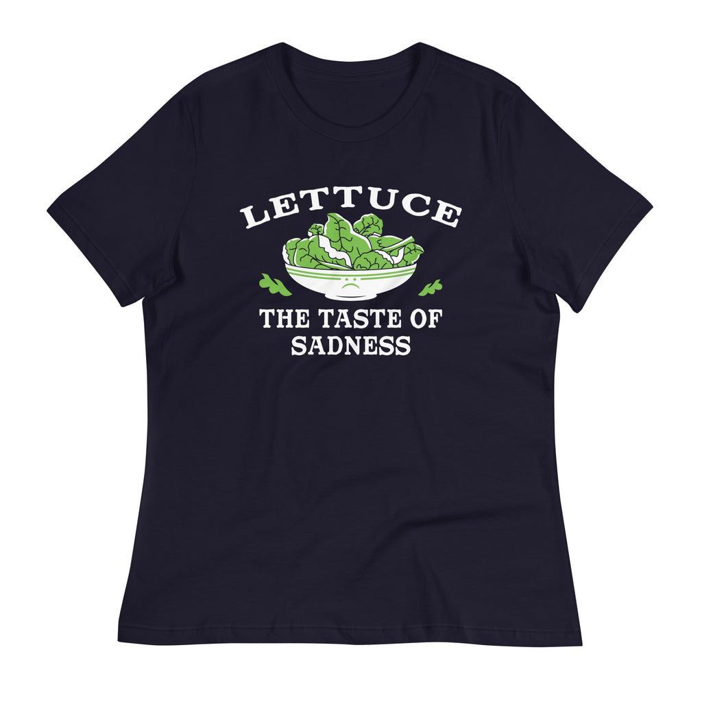Lettuce, The Taste Of Sadness Women's Signature Tee Hoodie, Sweatshirt | CoreVibeTees.com (Image 1)