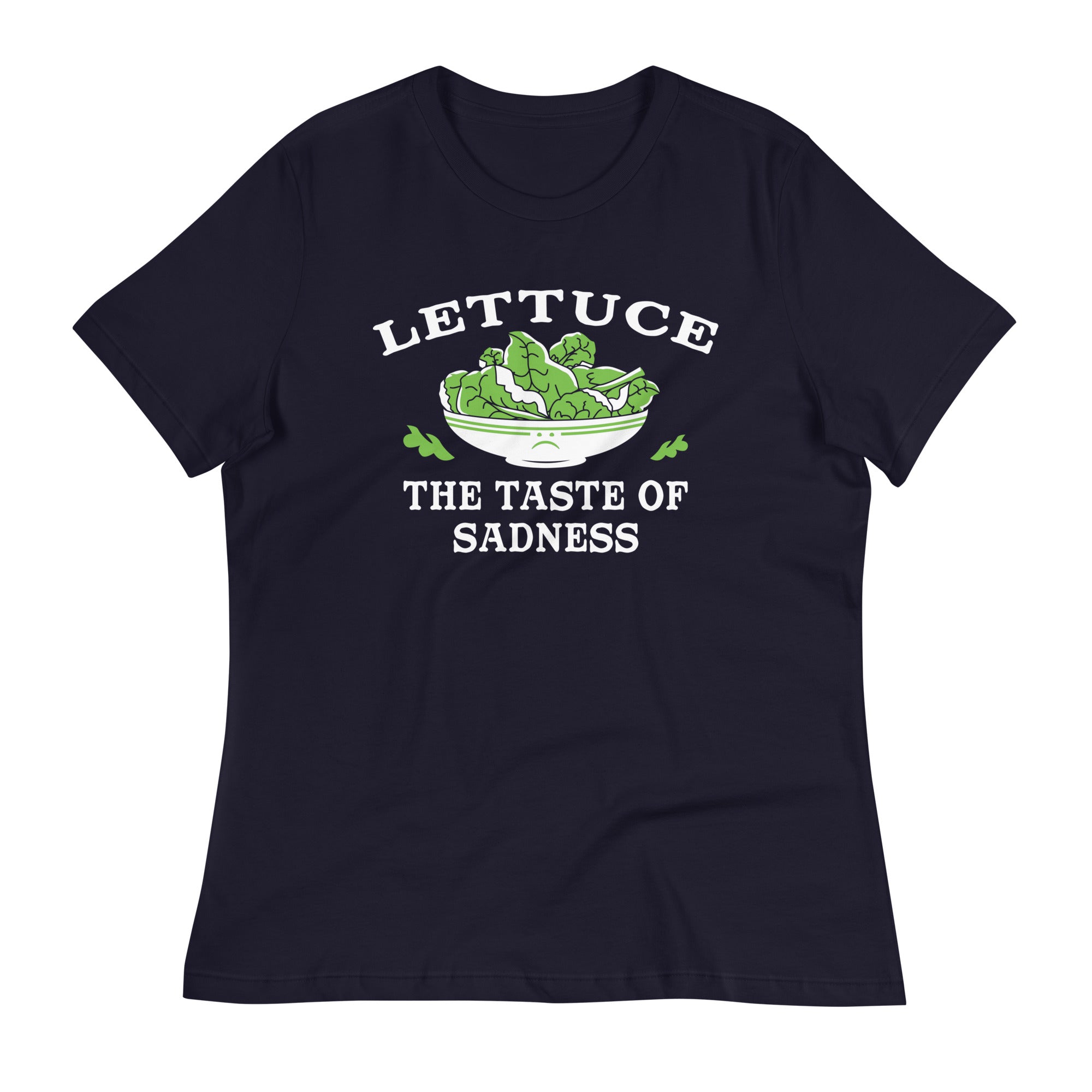 Lettuce, The Taste Of Sadness Women's Signature Tee Hoodie, Sweatshirt | CoreVibeTees.com (Image 1)