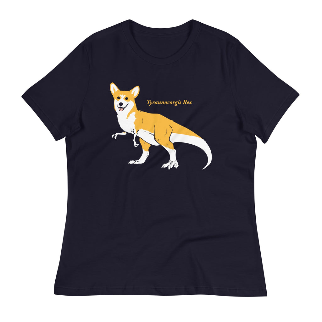 Tyrannocorgis Rex Women's Signature Tee Hoodie, Sweatshirt | CoreVibeTees.com (Image 1)