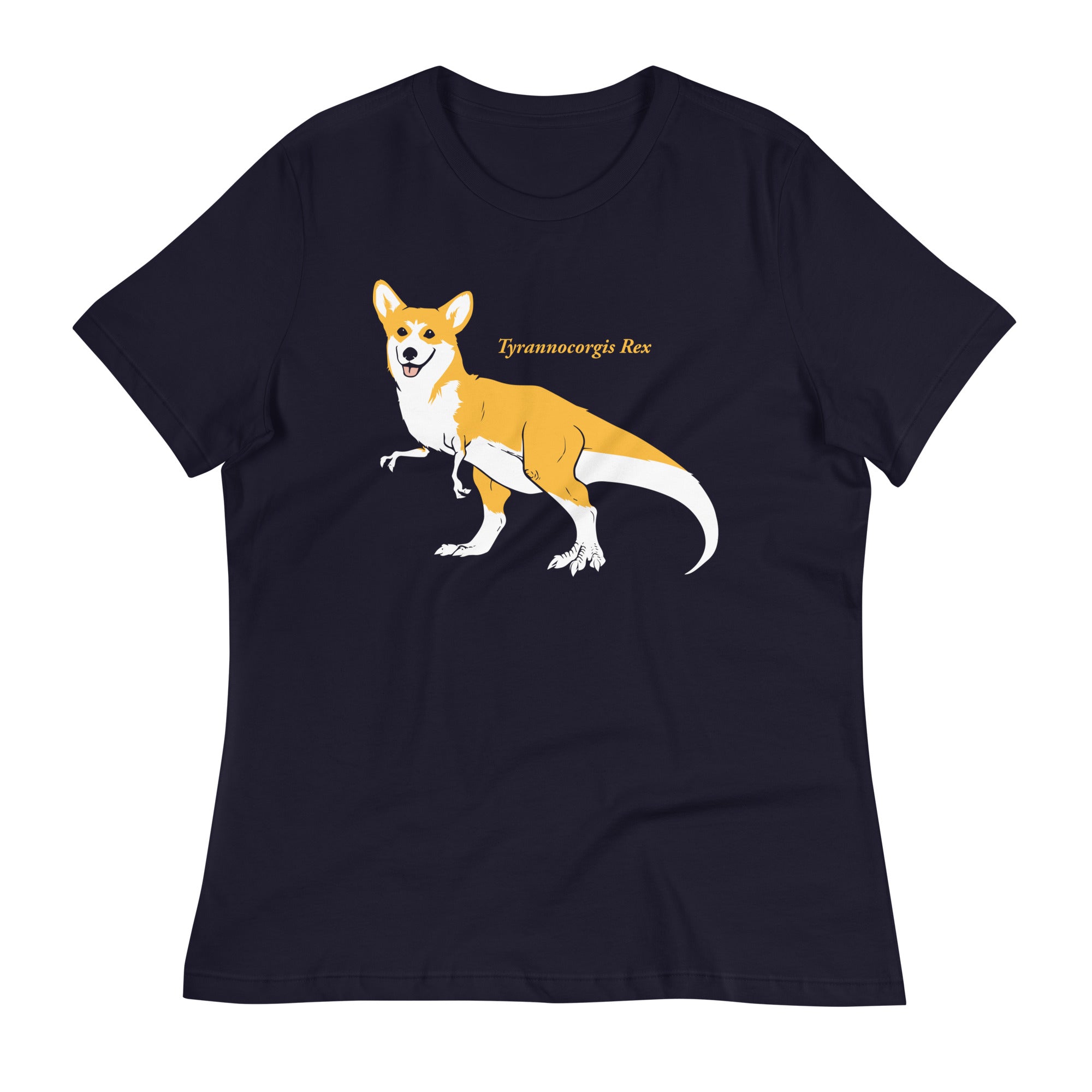 Tyrannocorgis Rex Women's Signature Tee Hoodie, Sweatshirt | CoreVibeTees.com (Image 1)