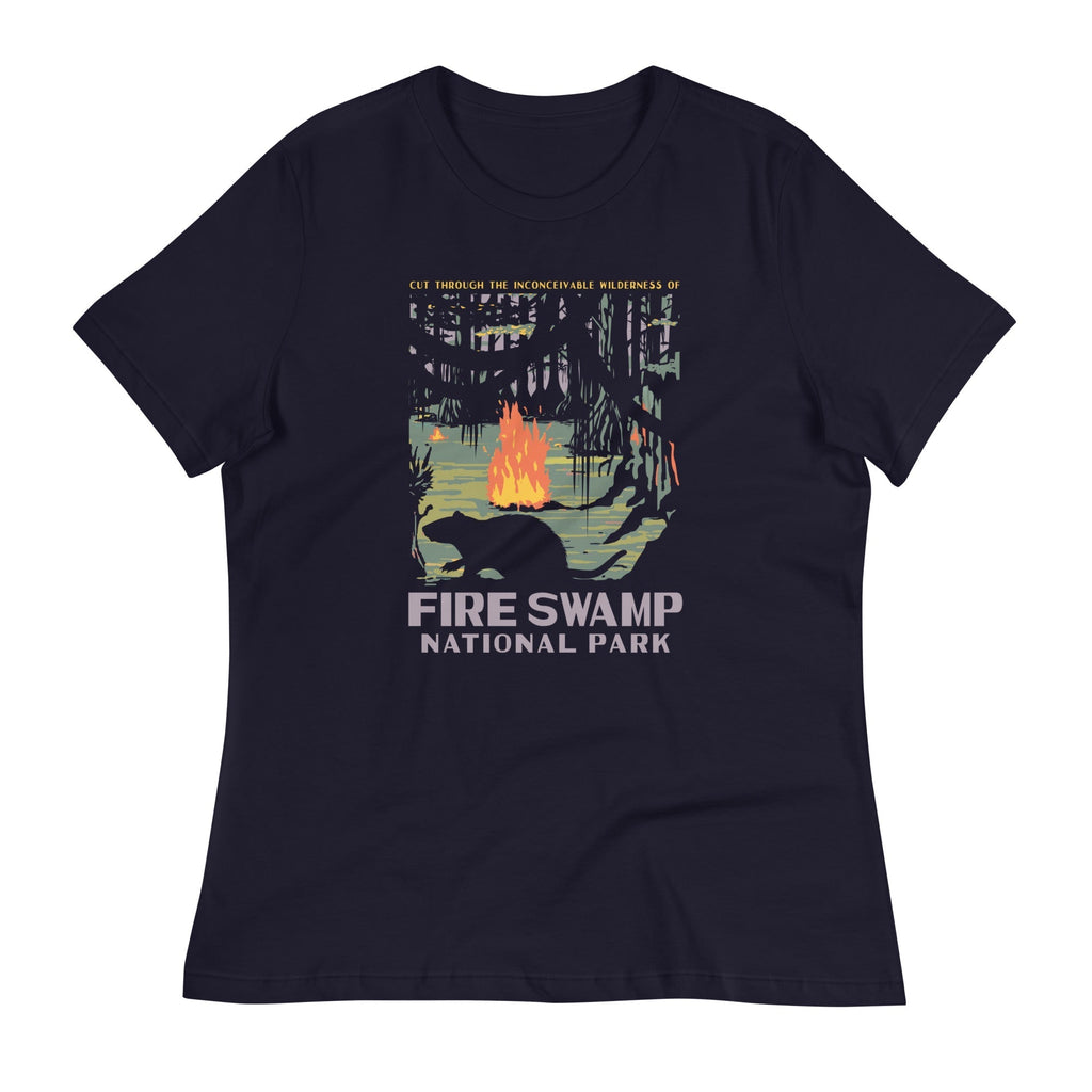 Fire Swamp National Park Women's Signature Tee Hoodie, Sweatshirt | CoreVibeTees.com (Image 3)