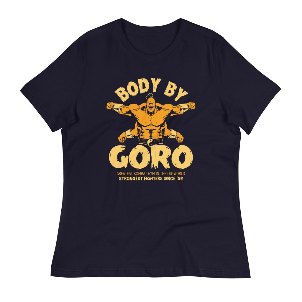 Body By Goro Women's Signature Tee Hoodie, Sweatshirt | CoreVibeTees.com (Image 1)