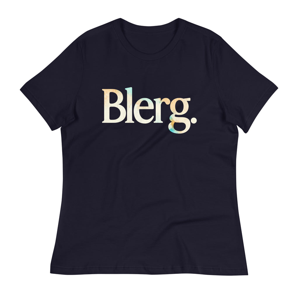 Blerg Women's Signature Tee Hoodie, Sweatshirt | CoreVibeTees.com (Image 1)