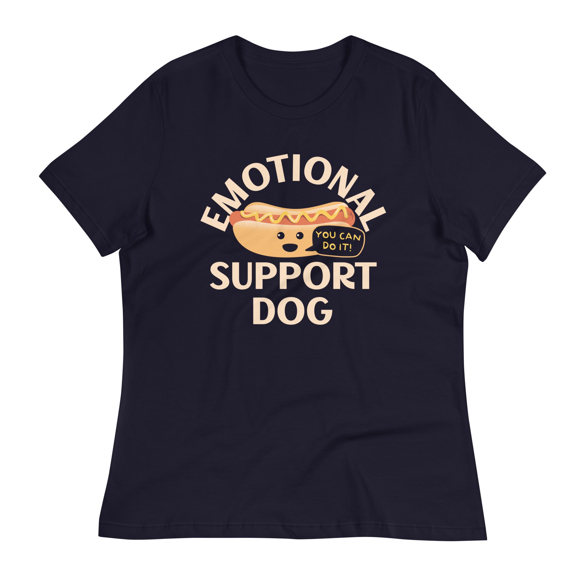Emotional Support Dog Women's Signature Tee Hoodie, Sweatshirt | CoreVibeTees.com (Image 1)