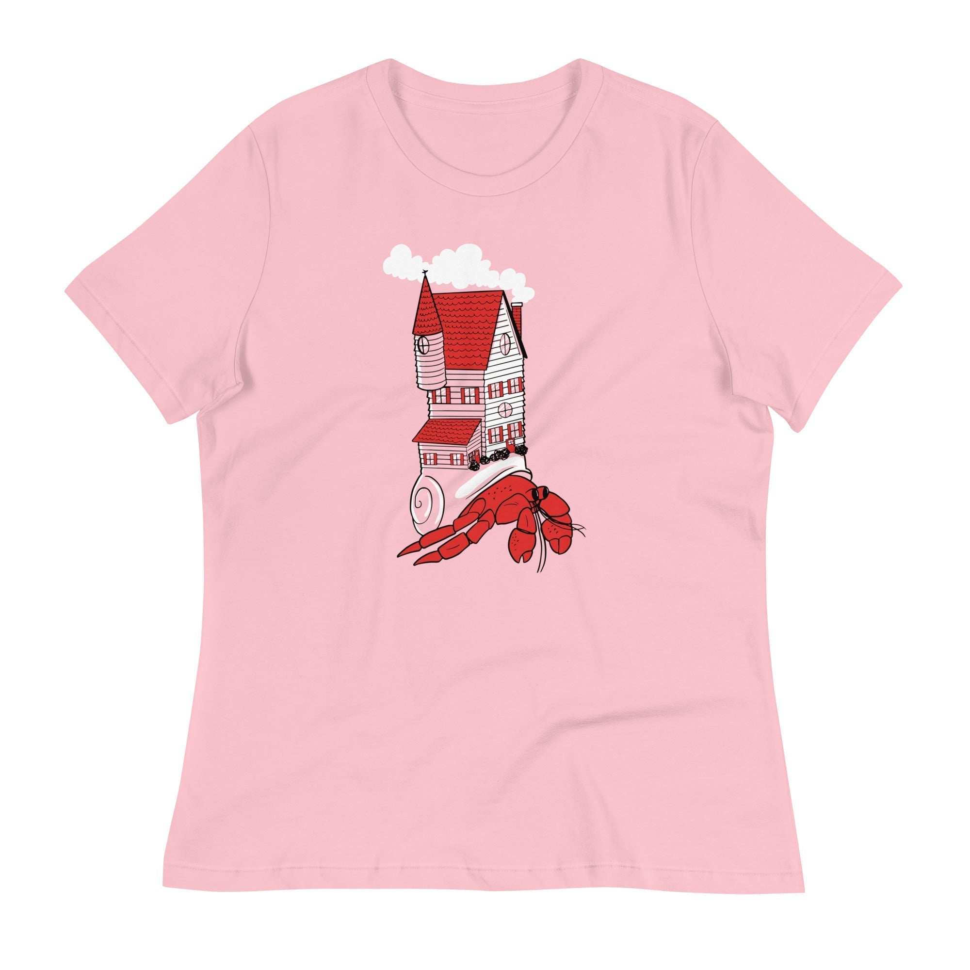 Hermit Home Women's Signature Tee Hoodie, Sweatshirt | CoreVibeTees.com (Image 3)