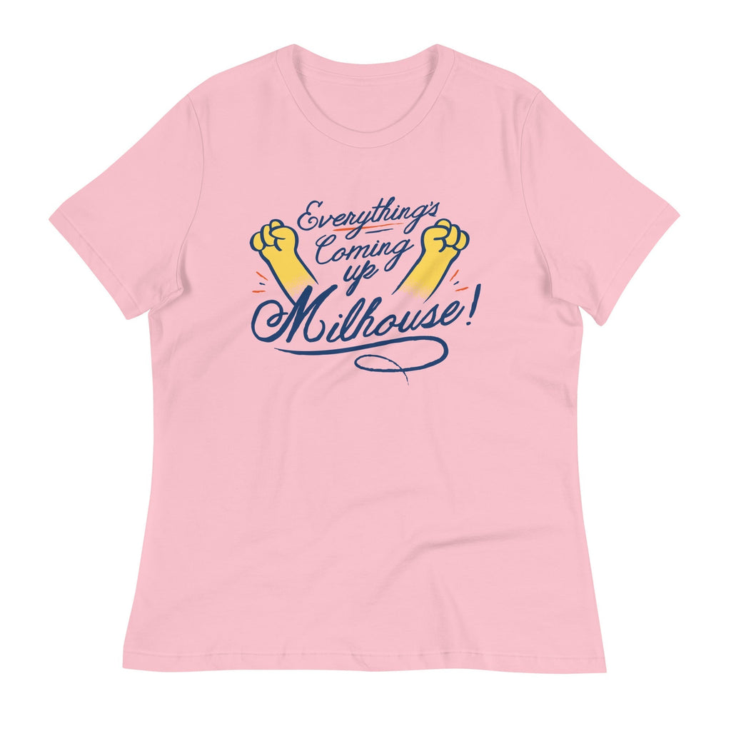 Everything's Coming Up Milhouse! Women's Signature Tee Hoodie, Sweatshirt | CoreVibeTees.com (Image 4)