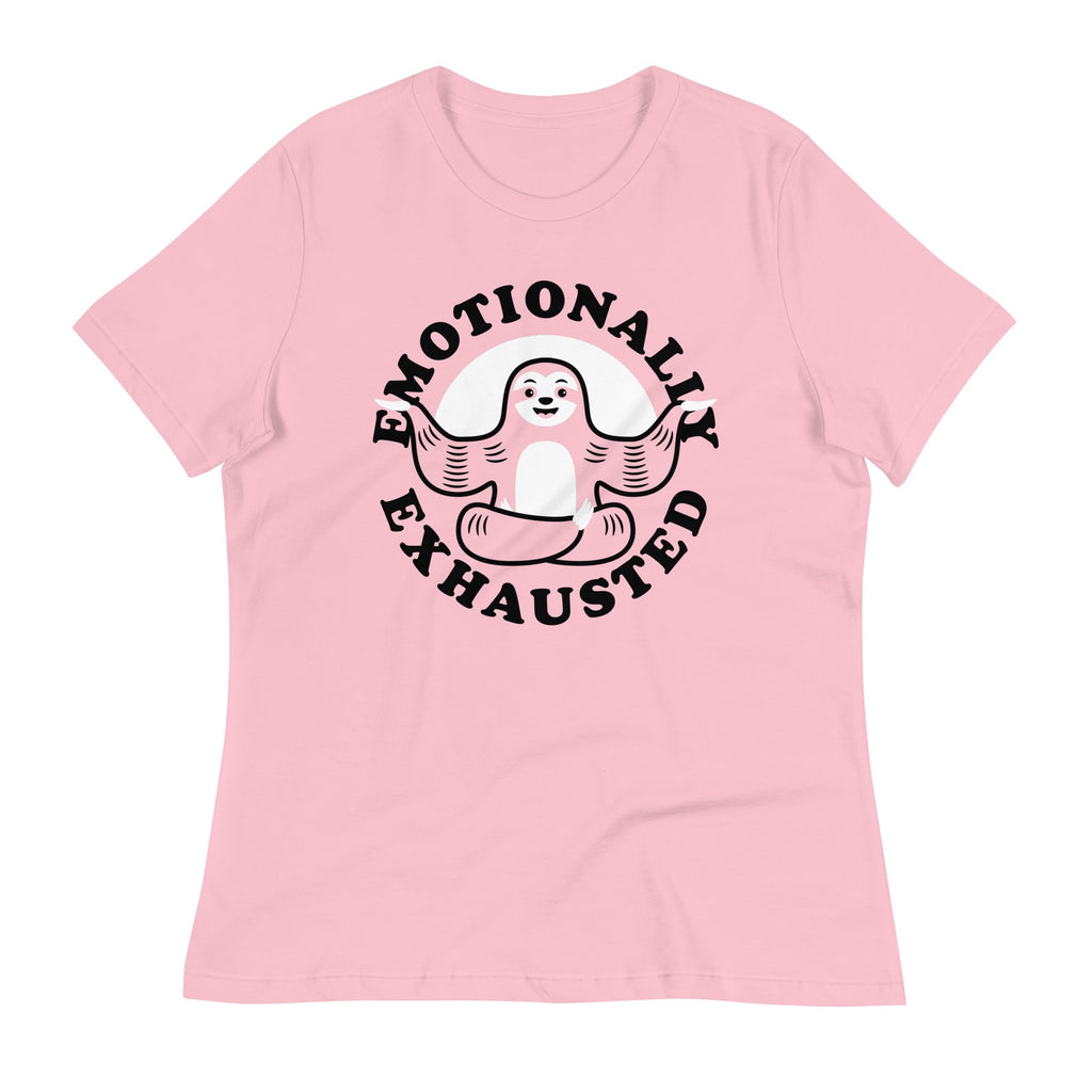 Emotionally Exhausted Women's Signature Tee Hoodie, Sweatshirt | CoreVibeTees.com (Image 4)