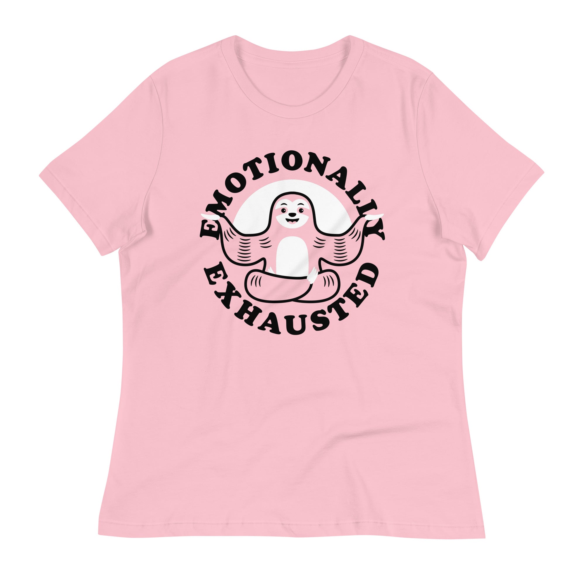 Emotionally Exhausted Women's Signature Tee Hoodie, Sweatshirt | CoreVibeTees.com (Image 4)