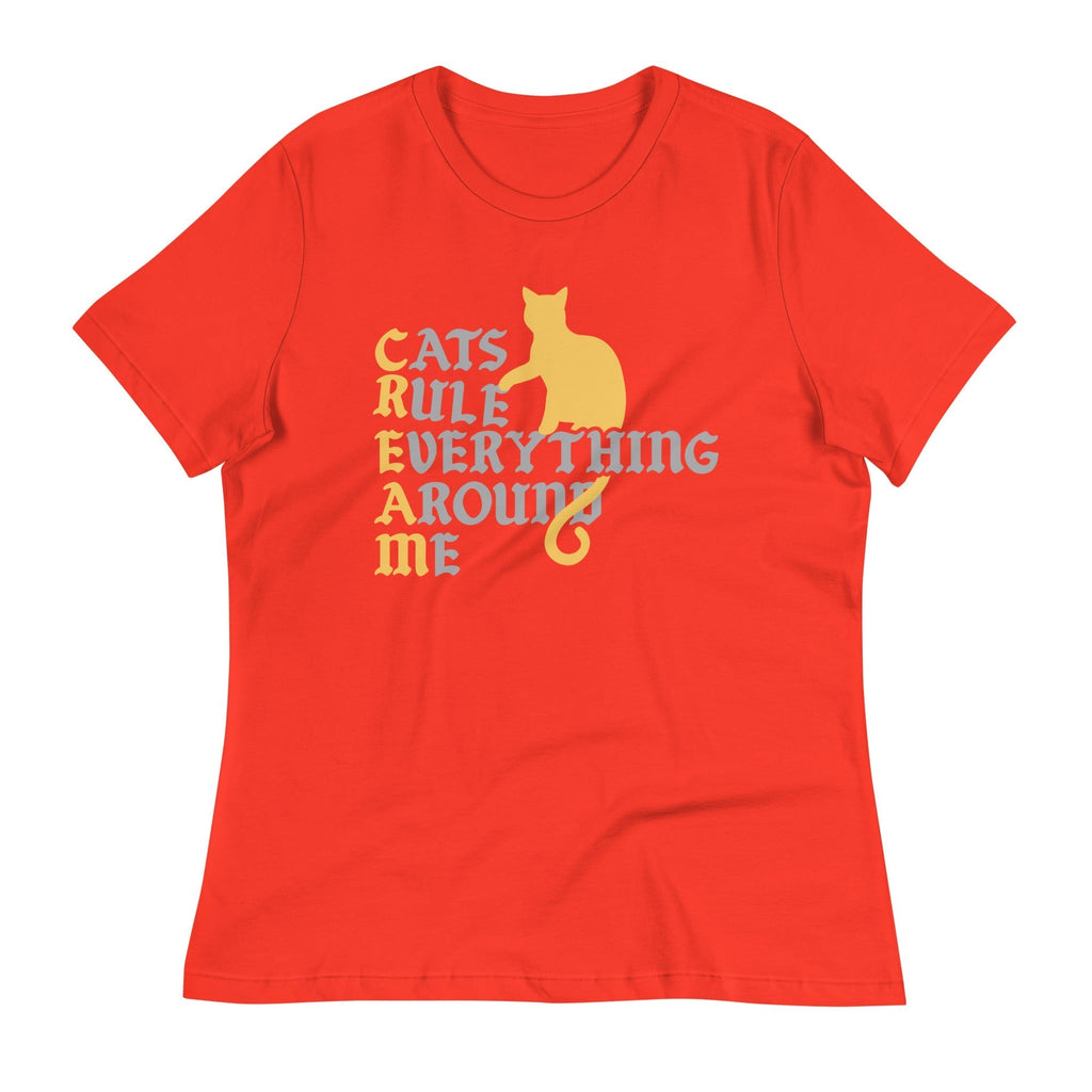 Cats Rule Everything Around Me Women's Signature Tee Hoodie, Sweatshirt | CoreVibeTees.com (Image 3)