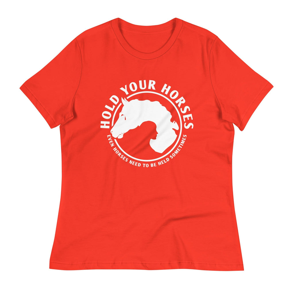 Hold Your Horses Women's Signature Tee Hoodie, Sweatshirt | CoreVibeTees.com (Image 1)